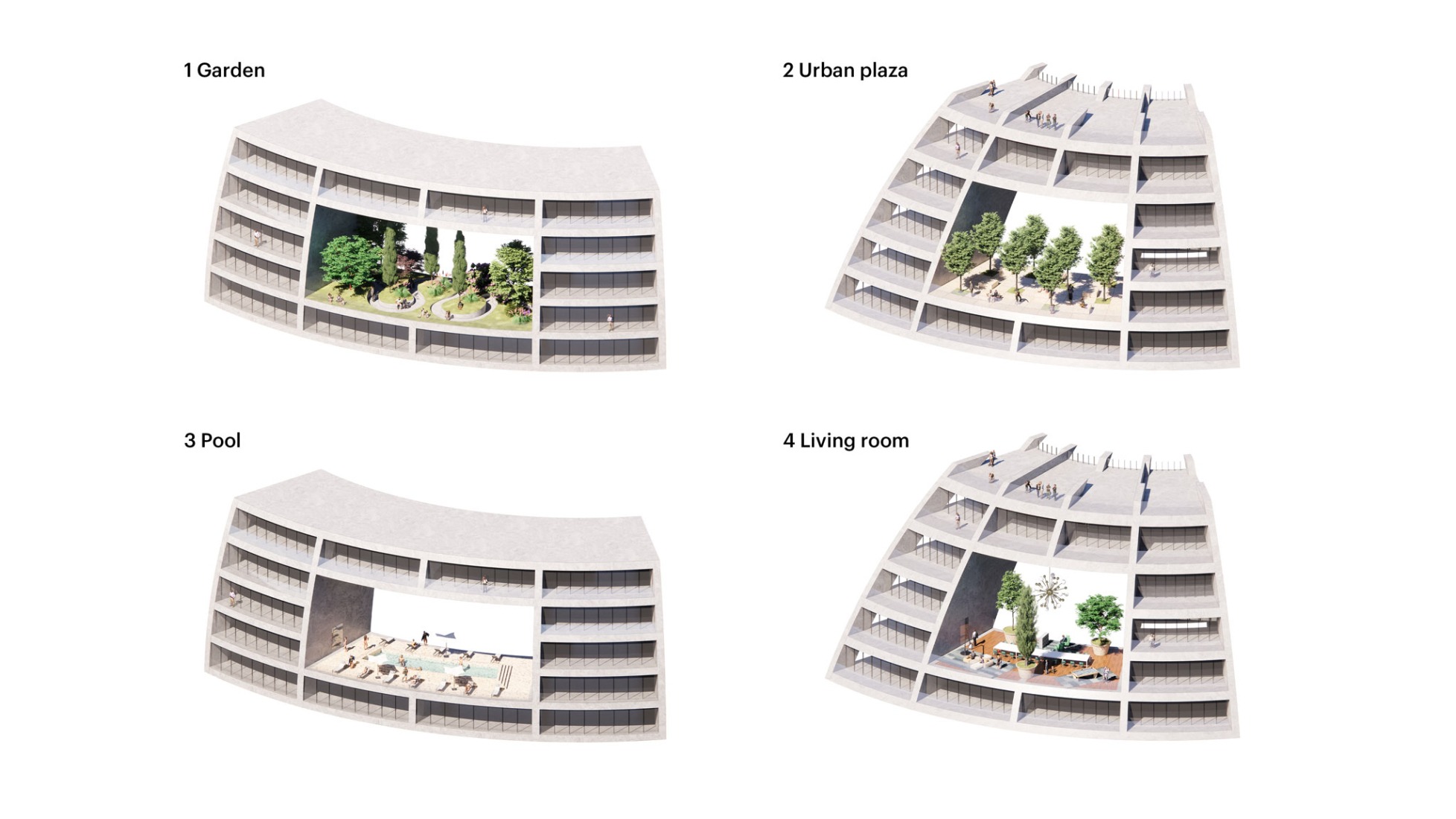 Urban windows catalogue. The Grand Ballroom in Tirana by MVRDV.