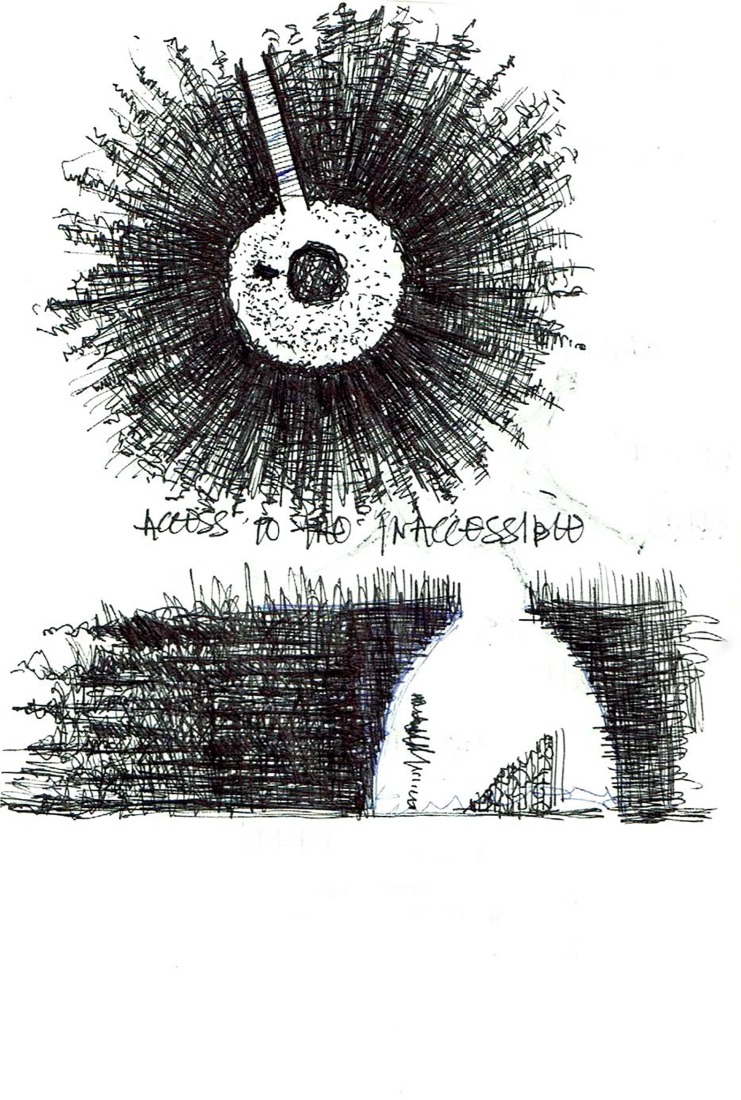 Boceto. Socarrado por Nomad Studio.