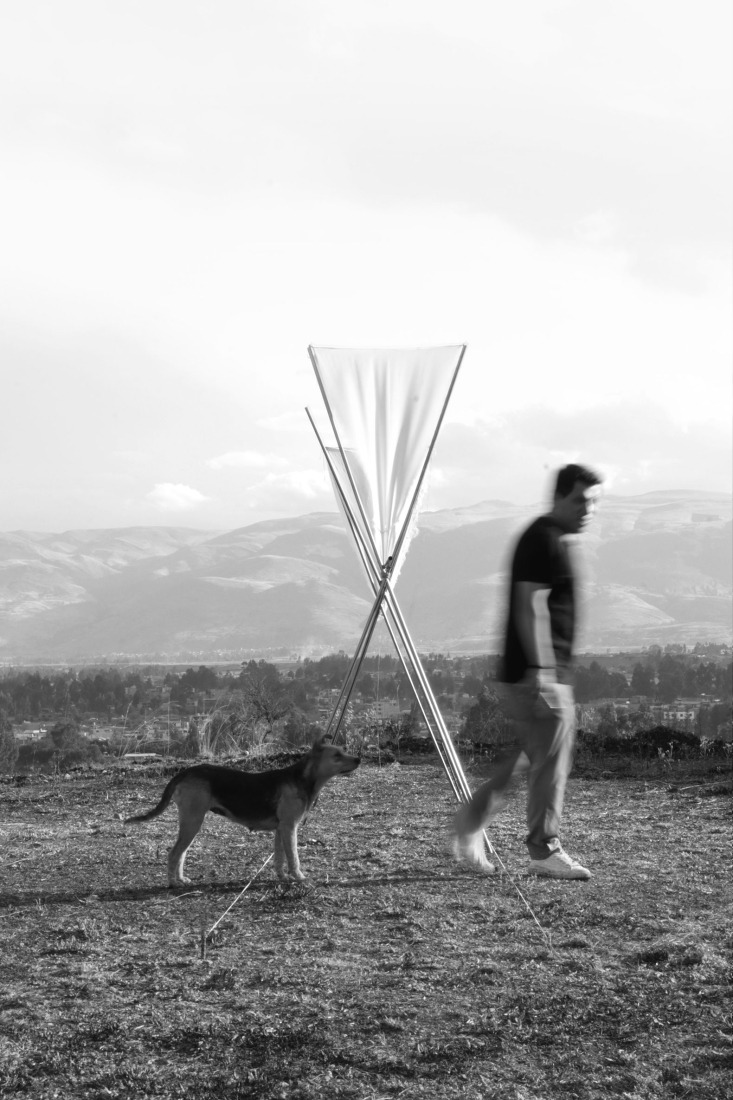 Pabellón 100 metros lineales por Pablo Paradinas Sastre y Eletres Studio. Fotografía por Pablo Paradinas Sastre y Eletres Studio.