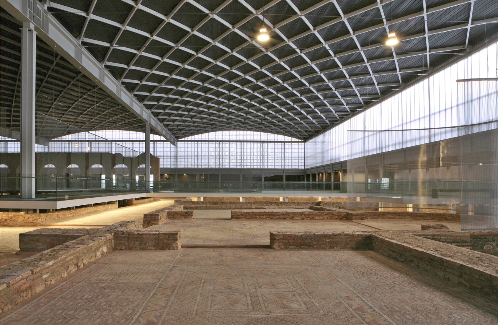 La Olmeda Roman Villa by Paredes Pedrosa Architects. Photograph by Luis Asín.