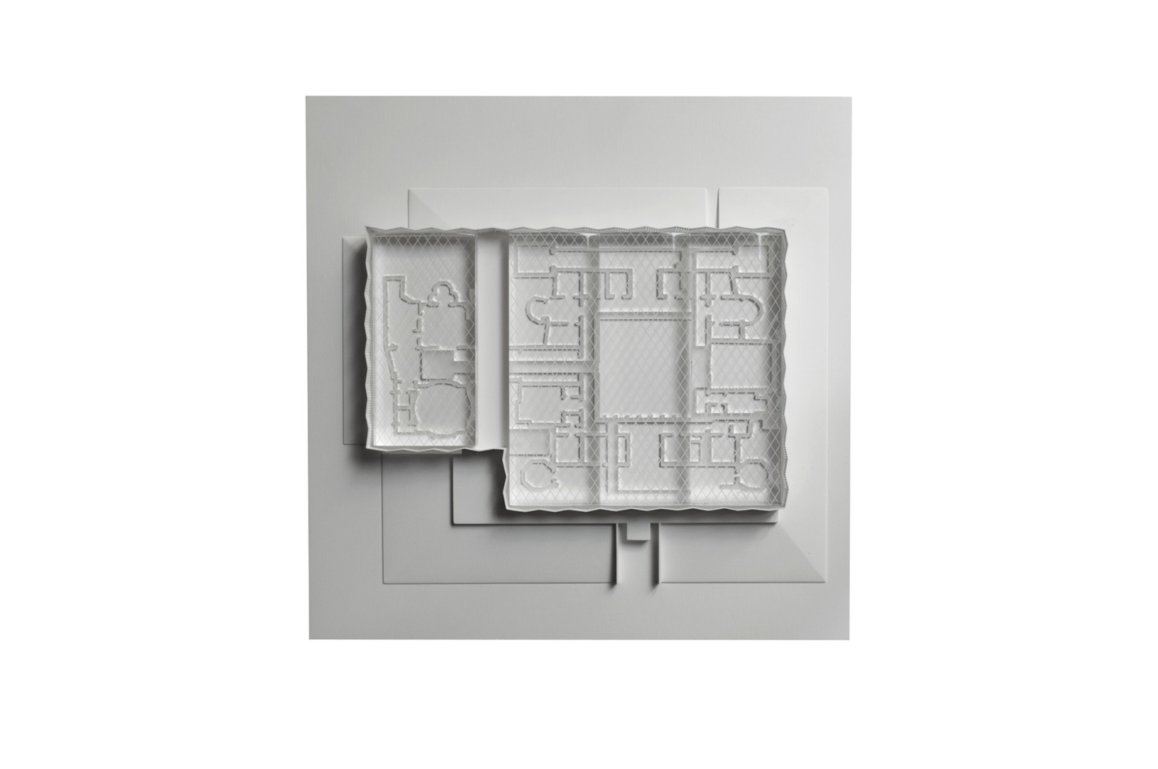 Model. La Olmeda Roman Villa by Paredes Pedrosa Architects.