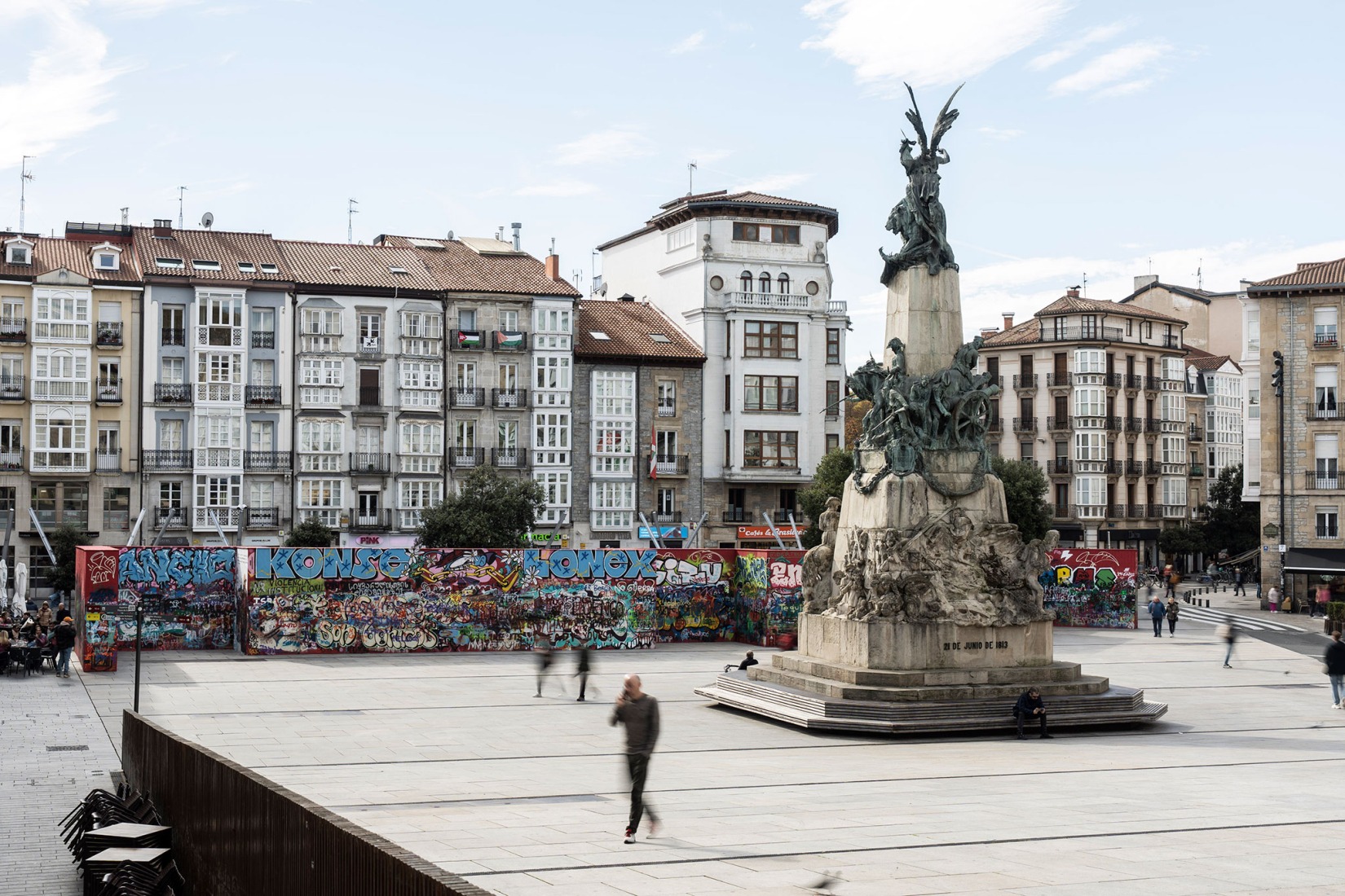 "Utopia: No entry" by Sebastián Bayo Monjas. Photograph by Mikel Blasco. Image courtesy by Mugak/2025.