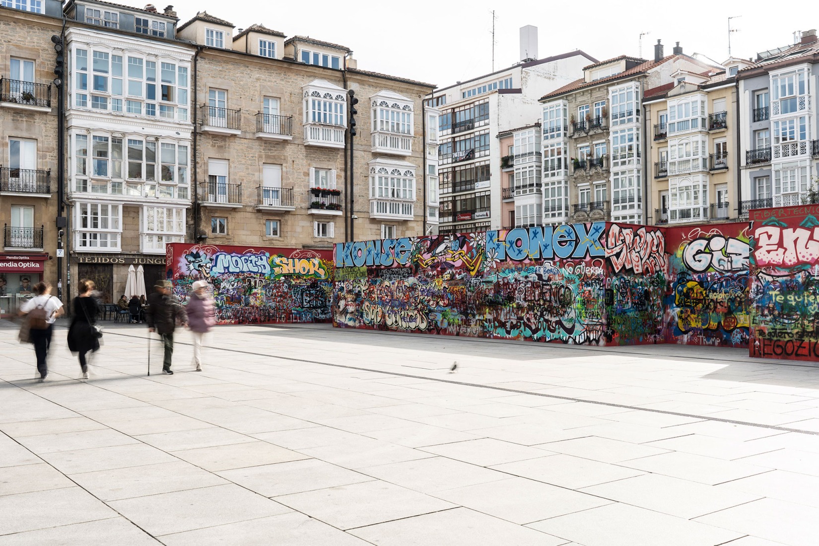 "Utopia: No entry" by Sebastián Bayo Monjas. Photograph by Mikel Blasco. Image courtesy by Mugak/2025.