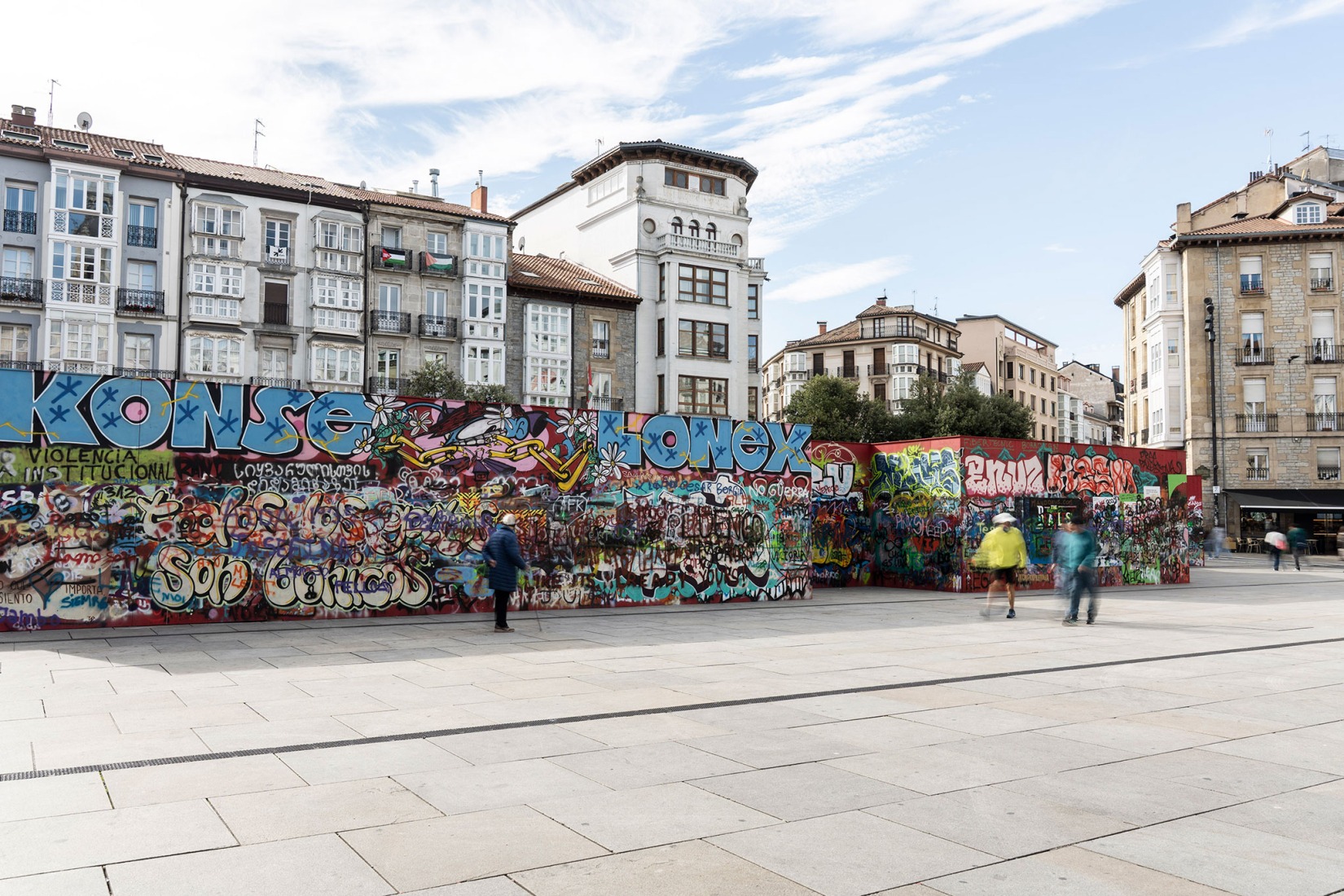 "Utopia: No entry" by Sebastián Bayo Monjas. Photograph by Mikel Blasco. Image courtesy by Mugak/2025.