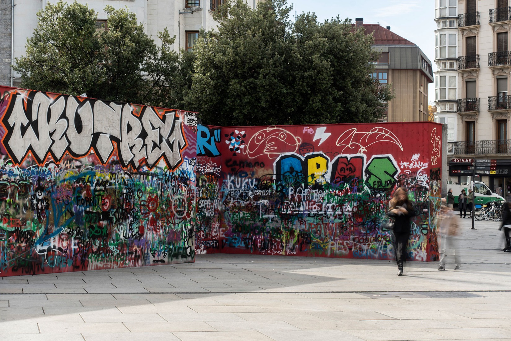 "Utopia: No entry" by Sebastián Bayo Monjas. Photograph by Mikel Blasco. Image courtesy by Mugak/2025.