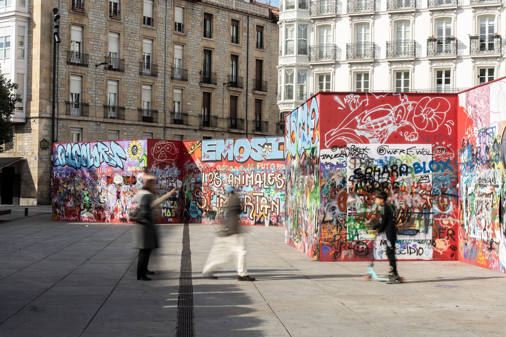 "Utopia: No entry" by Sebastián Bayo Monjas. Photograph by Mikel Blasco. Image courtesy by Mugak/2025.