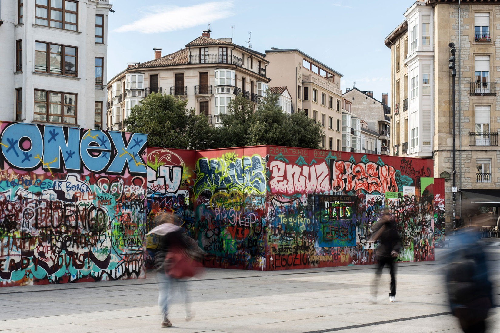 "Utopia: No entry" by Sebastián Bayo Monjas. Photograph by Mikel Blasco. Image courtesy by Mugak/2025.