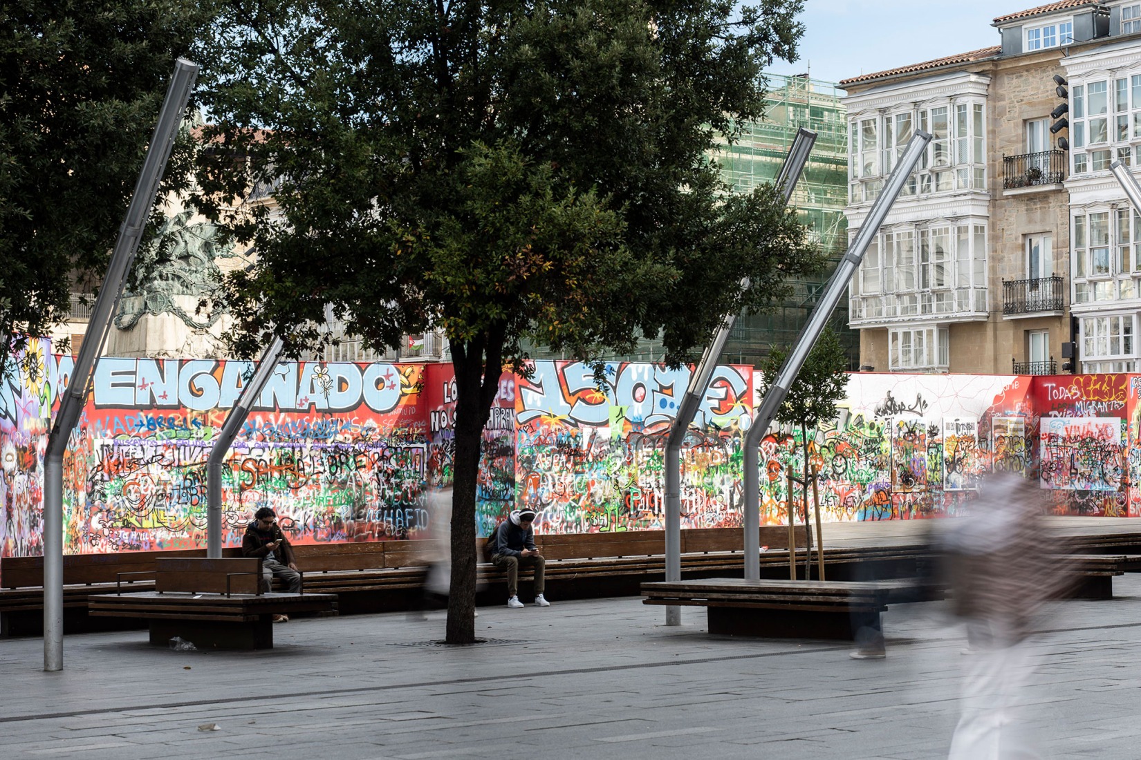 "Utopia: No entry" by Sebastián Bayo Monjas. Photograph by Mikel Blasco. Image courtesy by Mugak/2025.