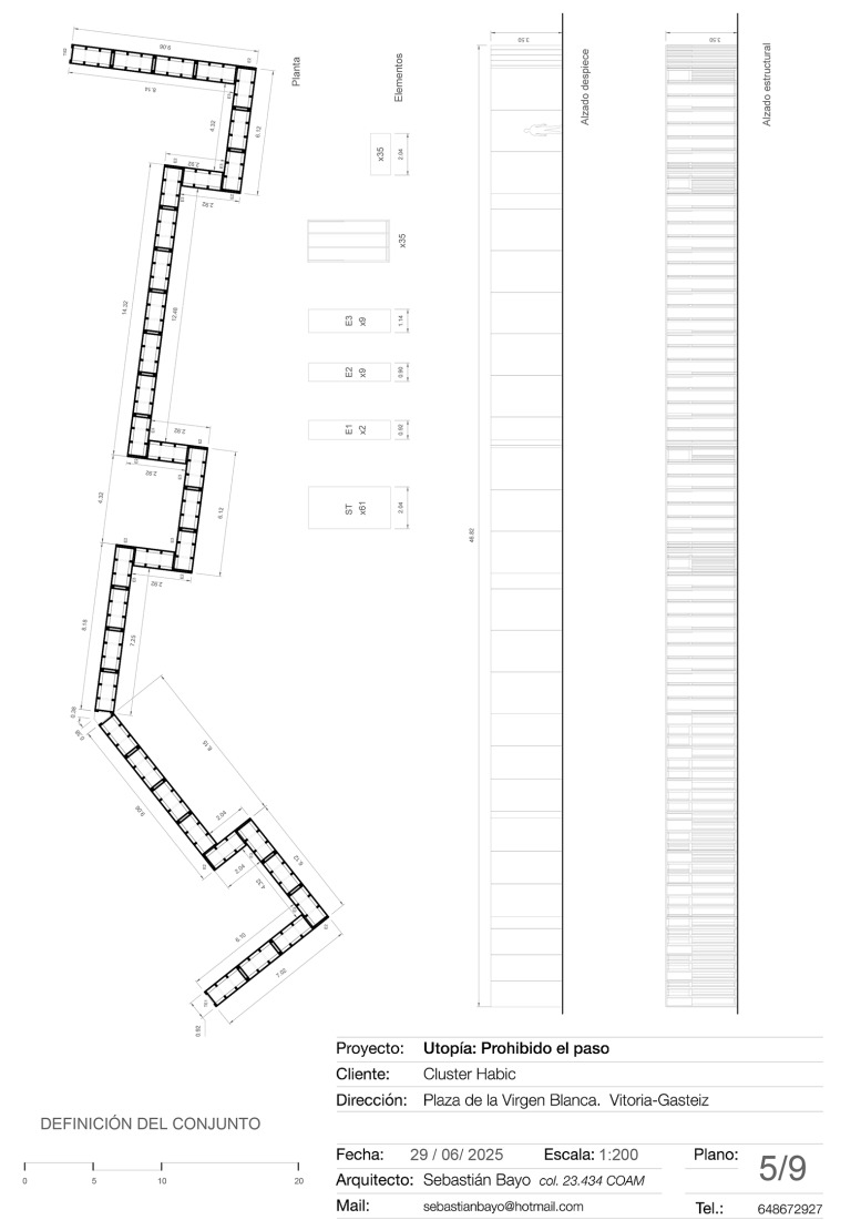 Definition of the set. "Utopia: No entry" by Sebastián Bayo Monjas.