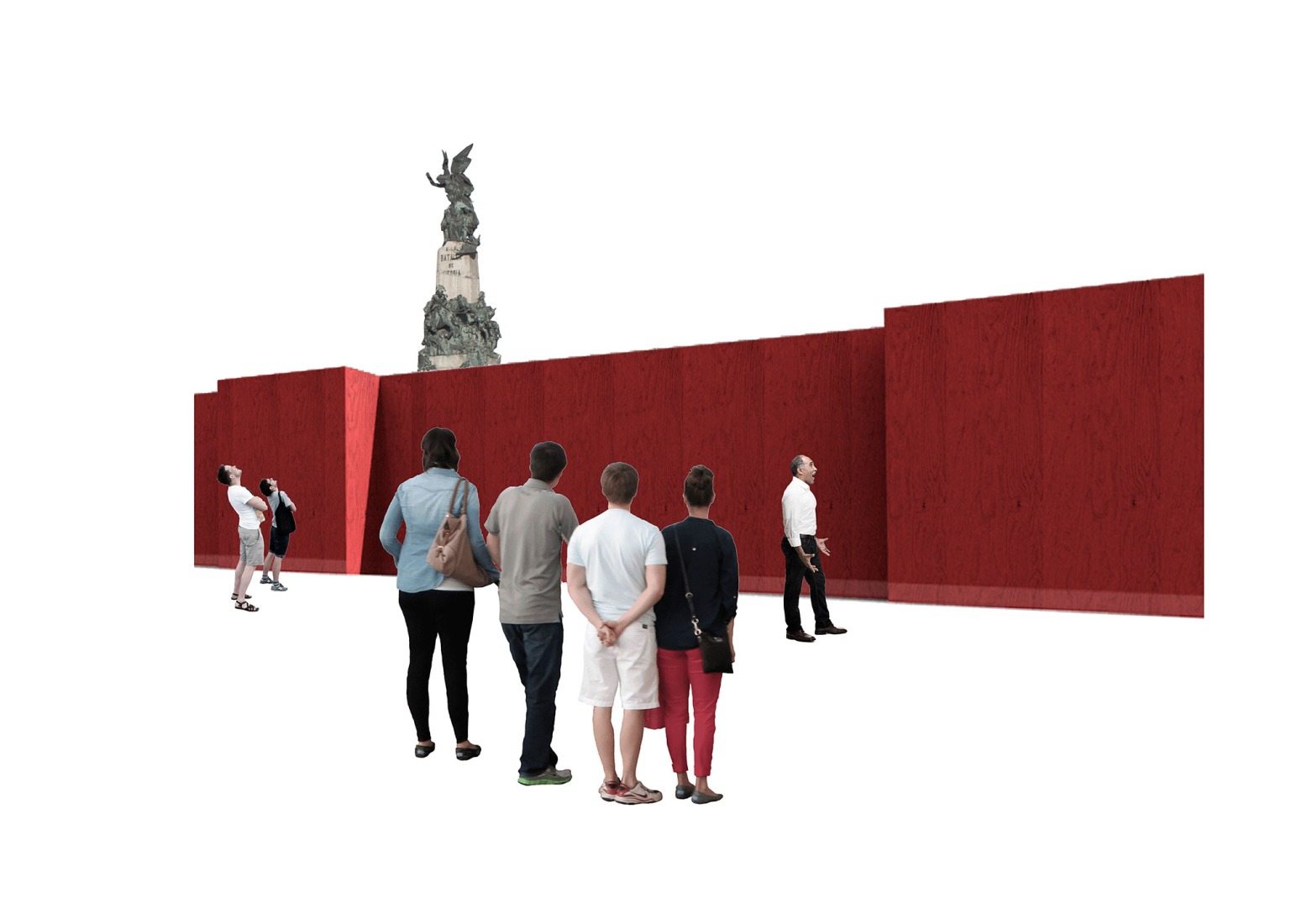 Rendering. "Utopia: No entry" by Sebastián Bayo Monjas.