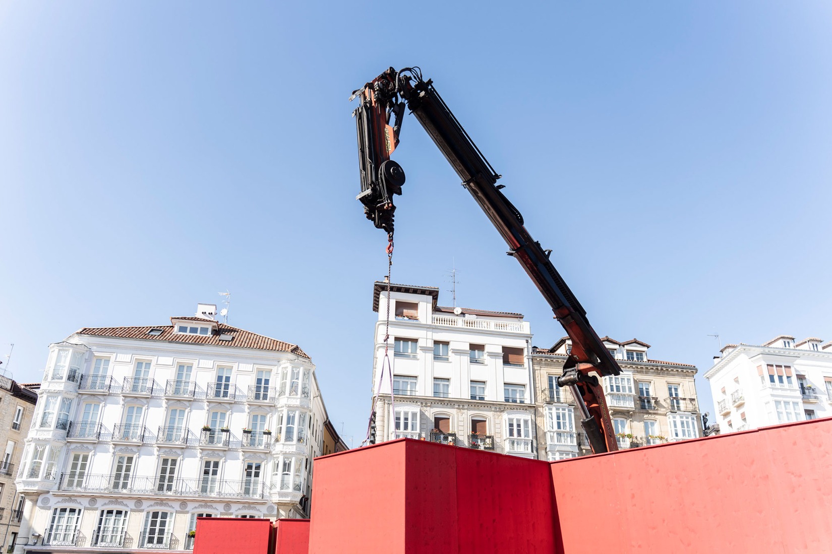 Installation. "Utopia: No entry" by Sebastián Bayo Monjas.