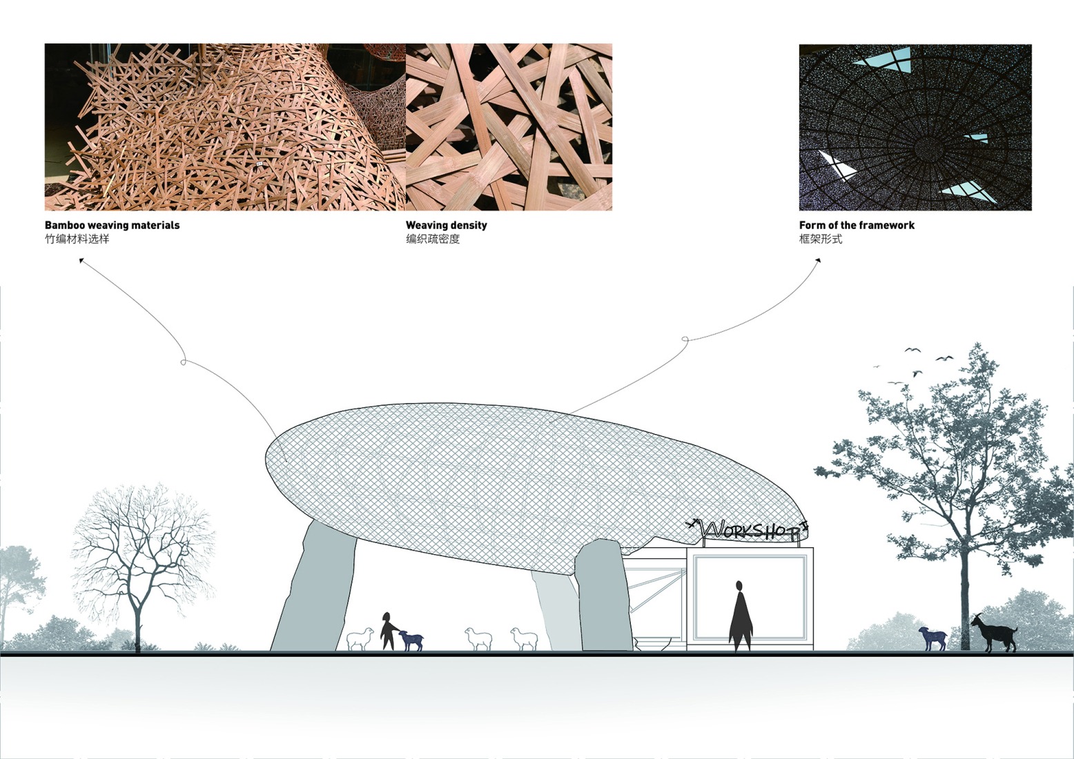 Alzado. Granja LuxeIsland por Various Associates.