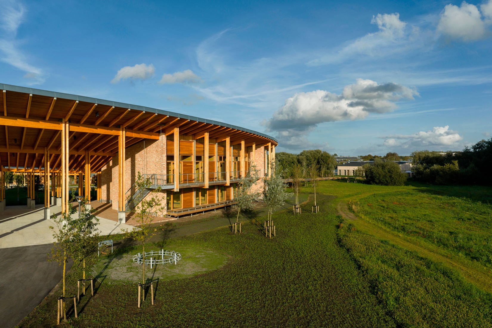 Dorte Mandrup, un espacio para futuros artesanos en Crafts College. Fotografía por Adam Mørk.