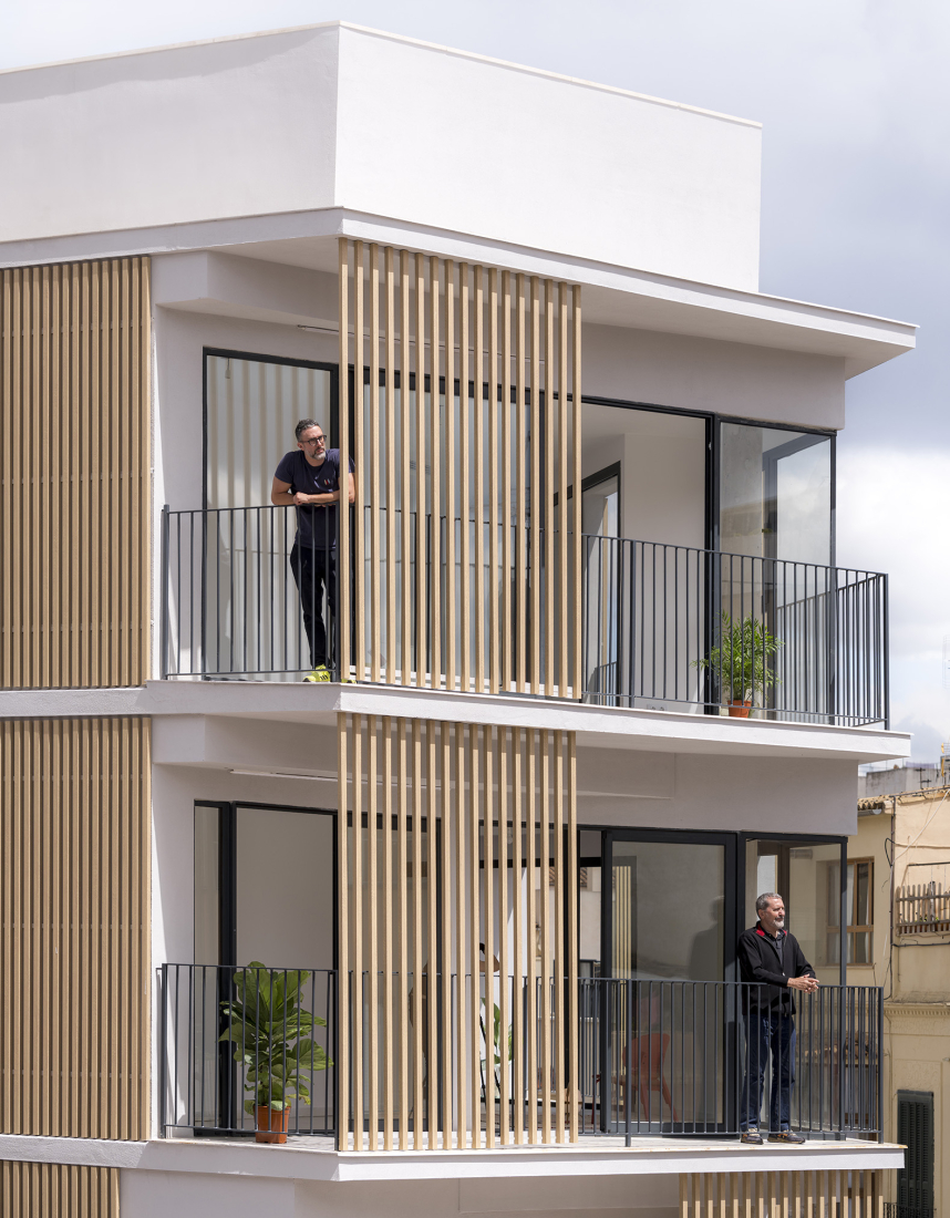 Foners, diez viviendas en Palma de Mallorca por gon architects. Fotografía por Imagen Subliminal (Rocío Romero + Miguel de Guzmán).