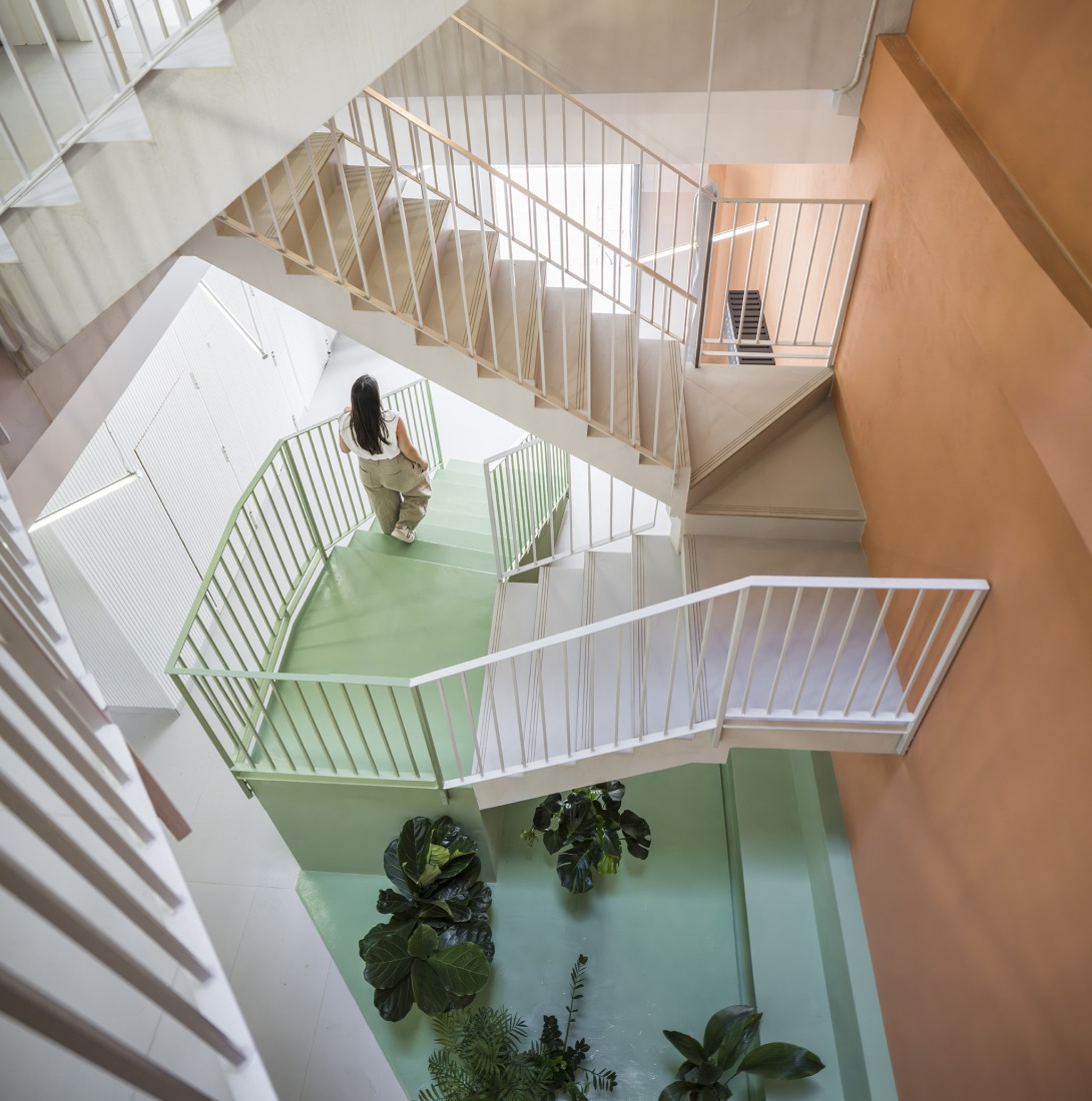 Foners, diez viviendas en Palma de Mallorca por gon architects. Fotografía por Imagen Subliminal (Rocío Romero + Miguel de Guzmán).