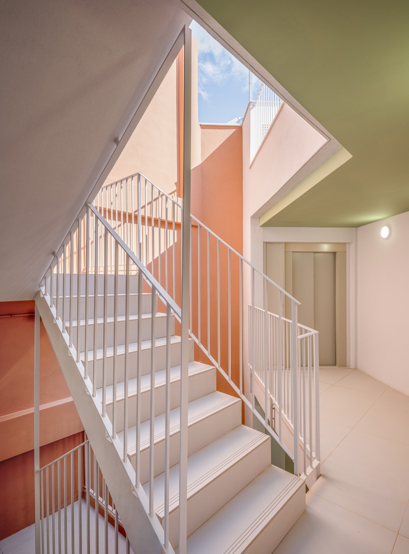 Foners, diez viviendas en Palma de Mallorca por gon architects. Fotografía por Imagen Subliminal (Rocío Romero + Miguel de Guzmán).