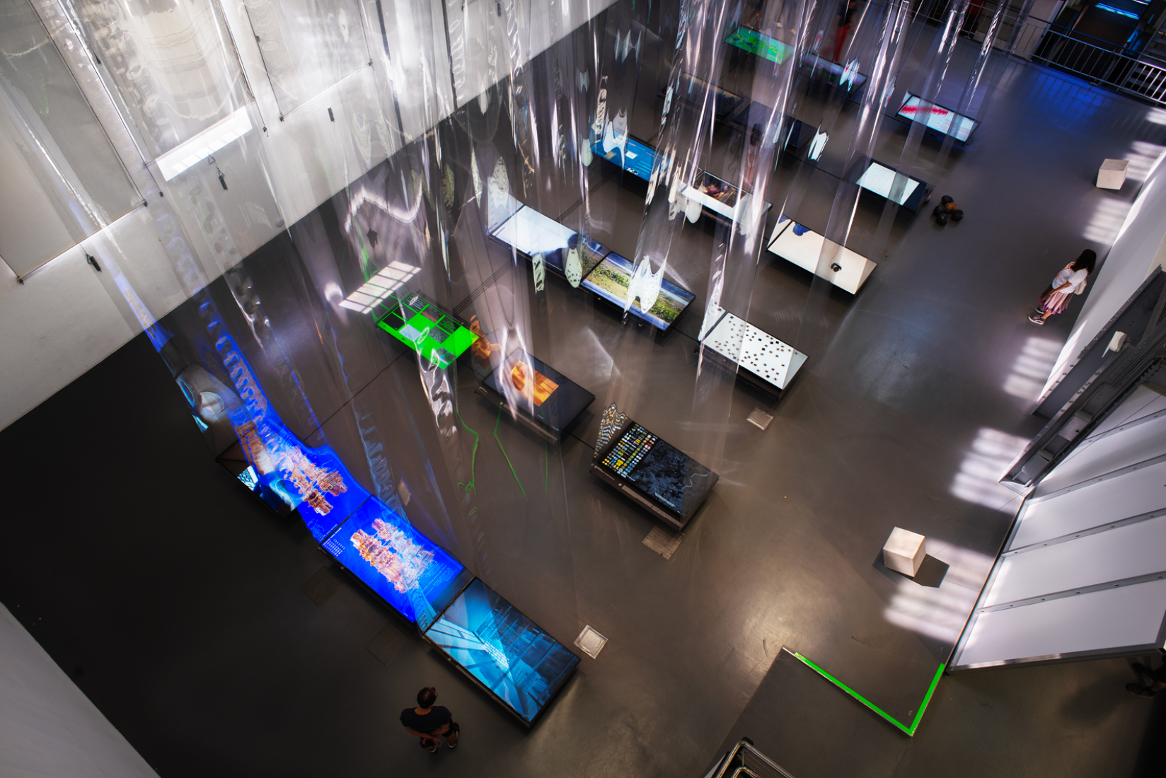 Exposición FLUXES. Trienal de Arquitectura de Lisboa. Fotografía por Fiat Lux Experience. Imagen cortesía de la 7.ª Trienal de Arquitectura de Lisboa.