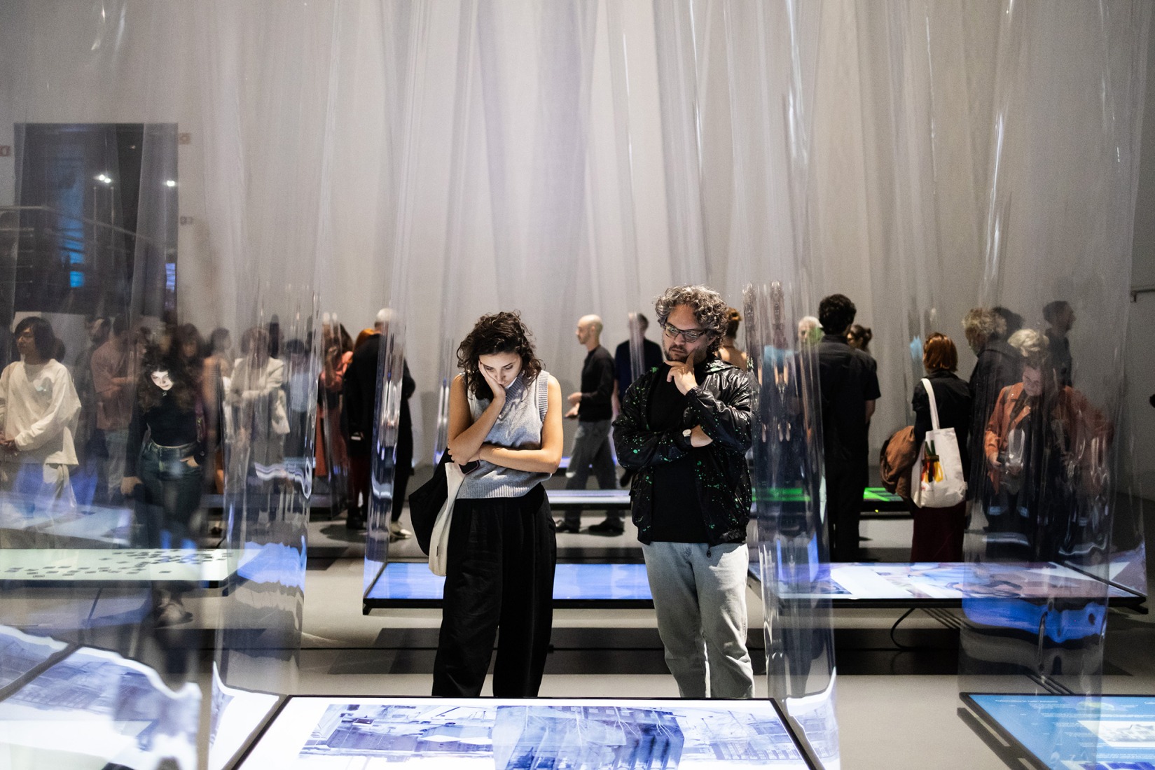 Exposición FLUXES. Trienal de Arquitectura de Lisboa. Fotografía por Matilde Fieschi. Imagen cortesía de la 7.ª Trienal de Arquitectura de Lisboa.