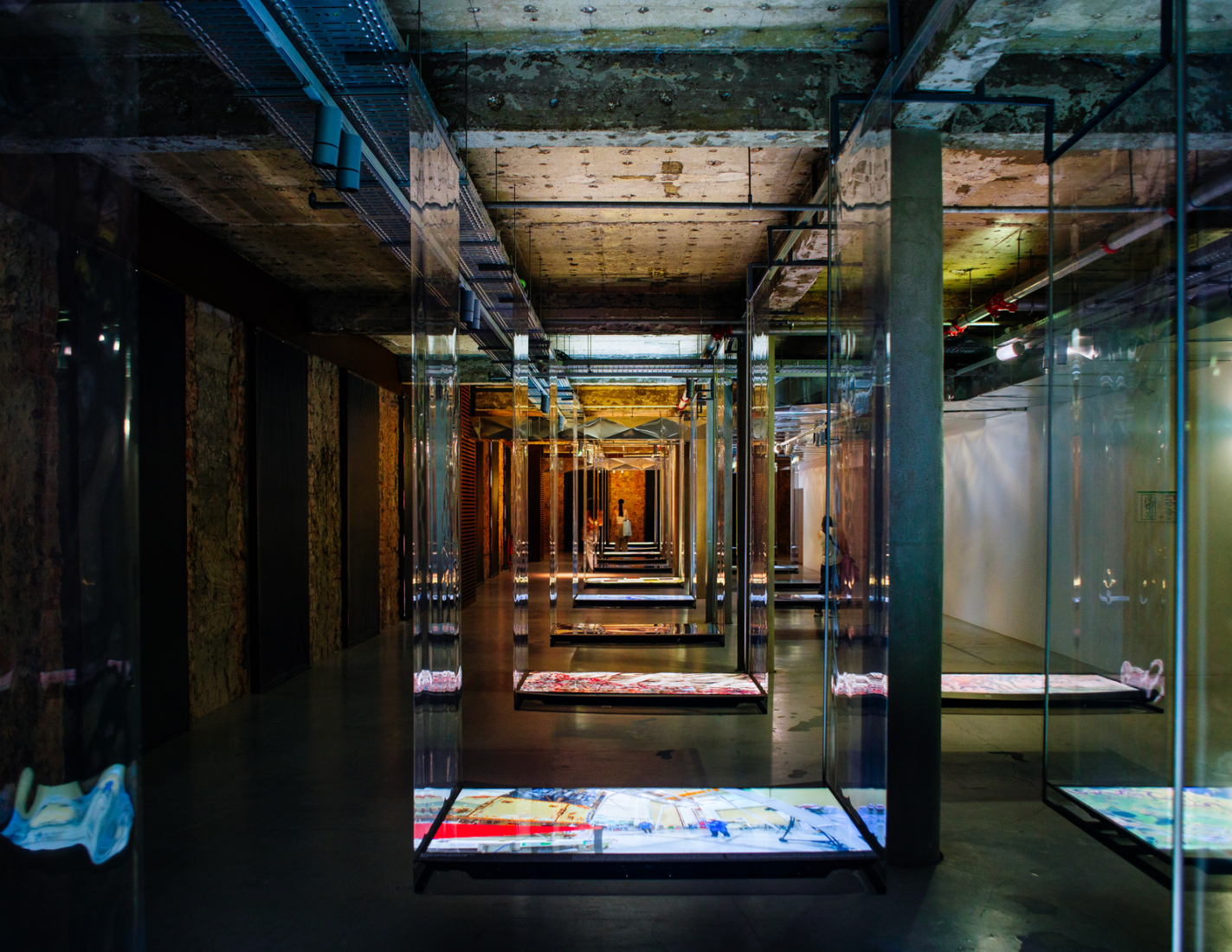 Exposición SPECTRES. Trienal de Arquitectura de Lisboa. Fotografía por Fiat Lux Experience. Imagen cortesía de la 7.ª Trienal de Arquitectura de Lisboa.