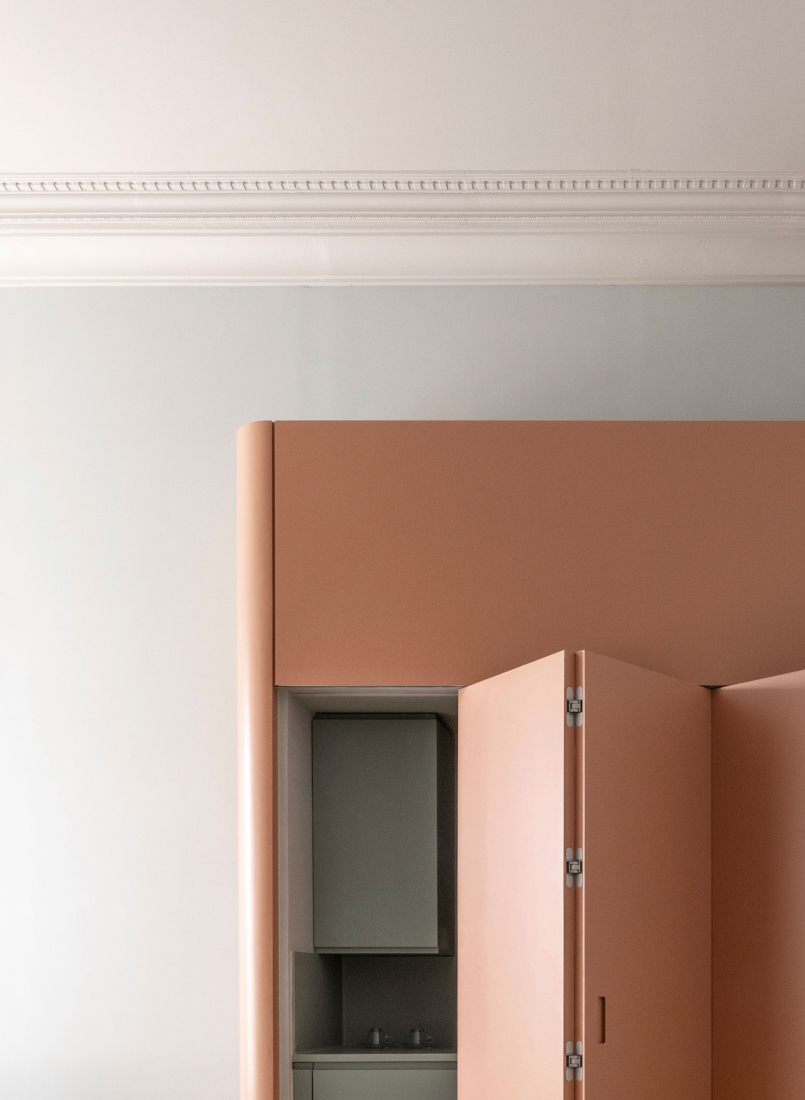 Intervention in "Casa Palacio de la Marquesa de Nervión" by Sánchez Ramos Arquitectos and padilla nicás arquitectos. Photograph by Adrián Ibáñez.