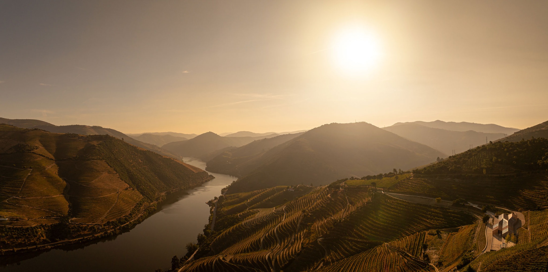 Wine Cellar of the Quinta de Adorigo by Atelier Sérgio Rebelo. Photograph by Fernando Guerra.