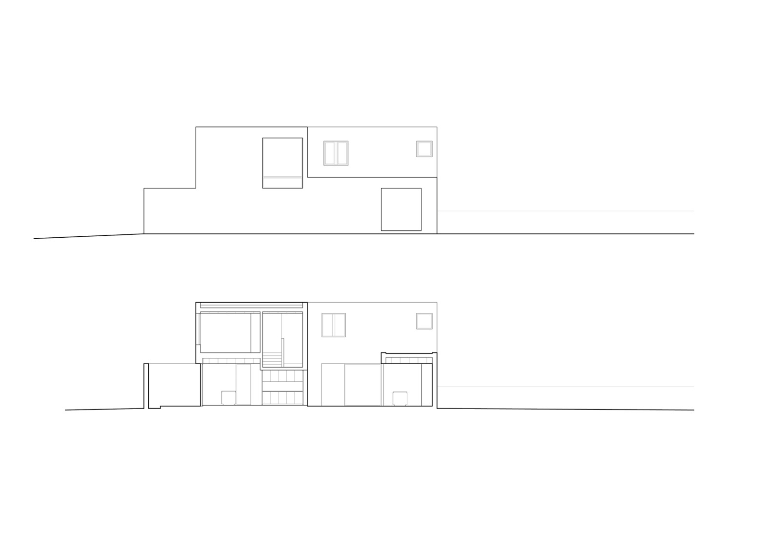 Sections. Vida U119 House by BBOA.