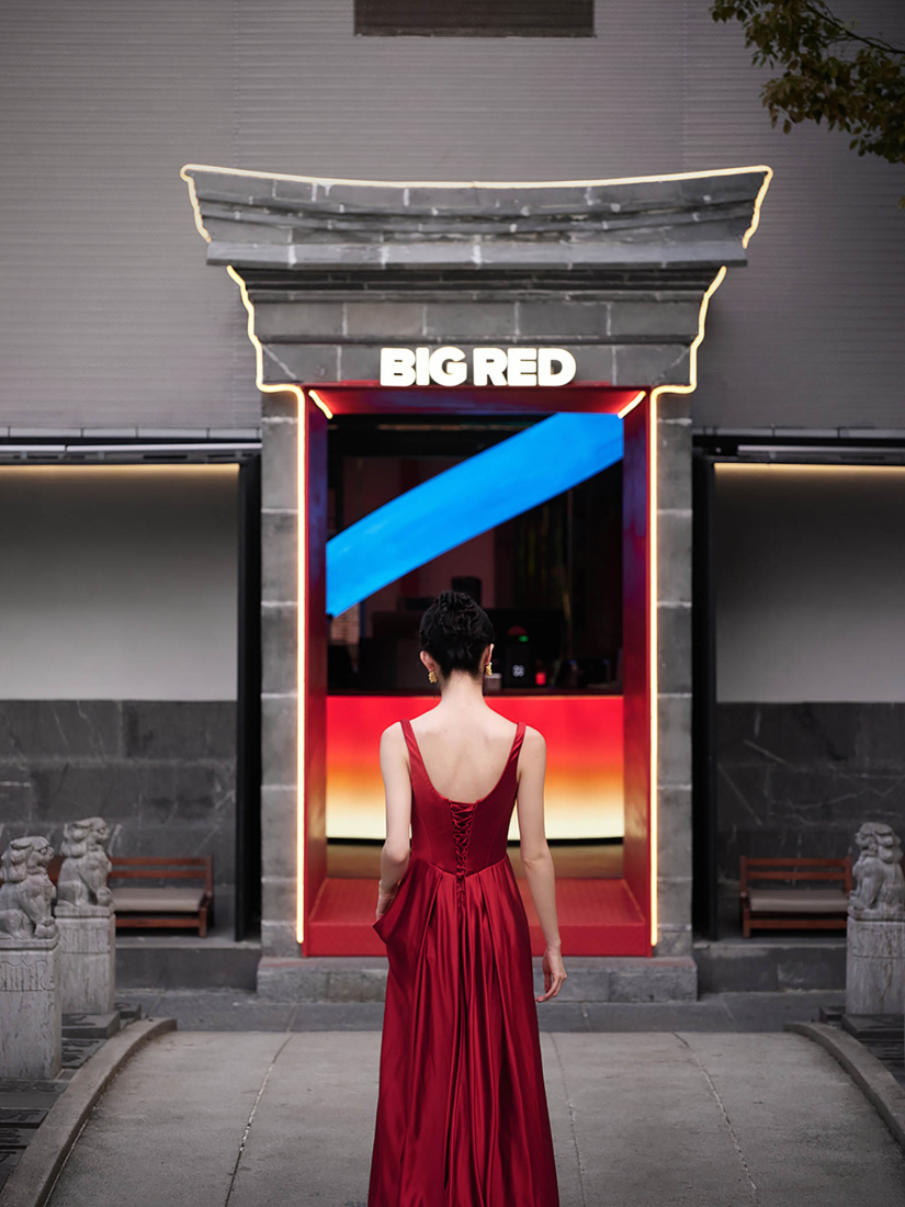 Big Red Crayfish by Dayi Design. Photograph by Cong Lin.