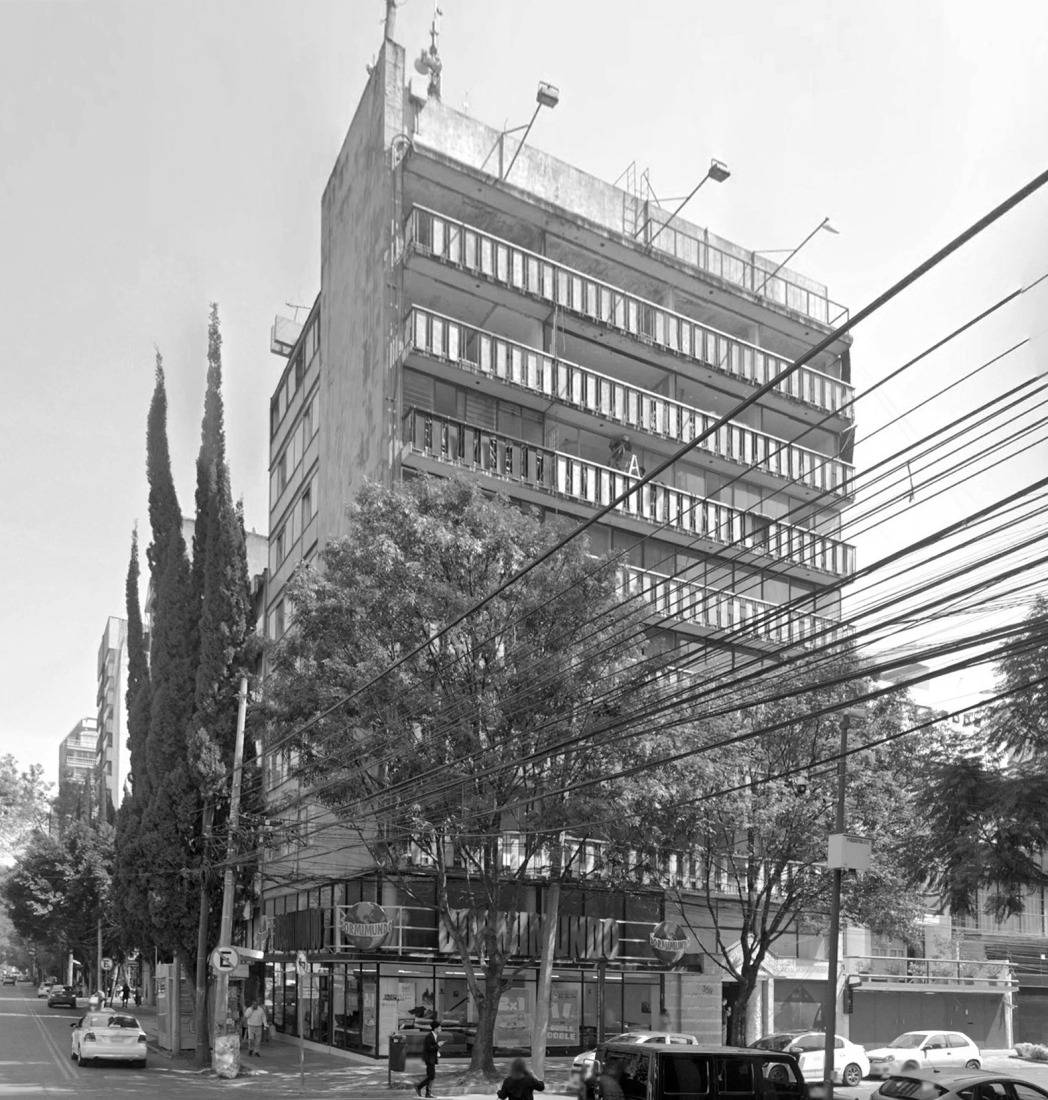 Original state. Edgar Allan Poe by De Rungs Arquitectos + Firmaa.