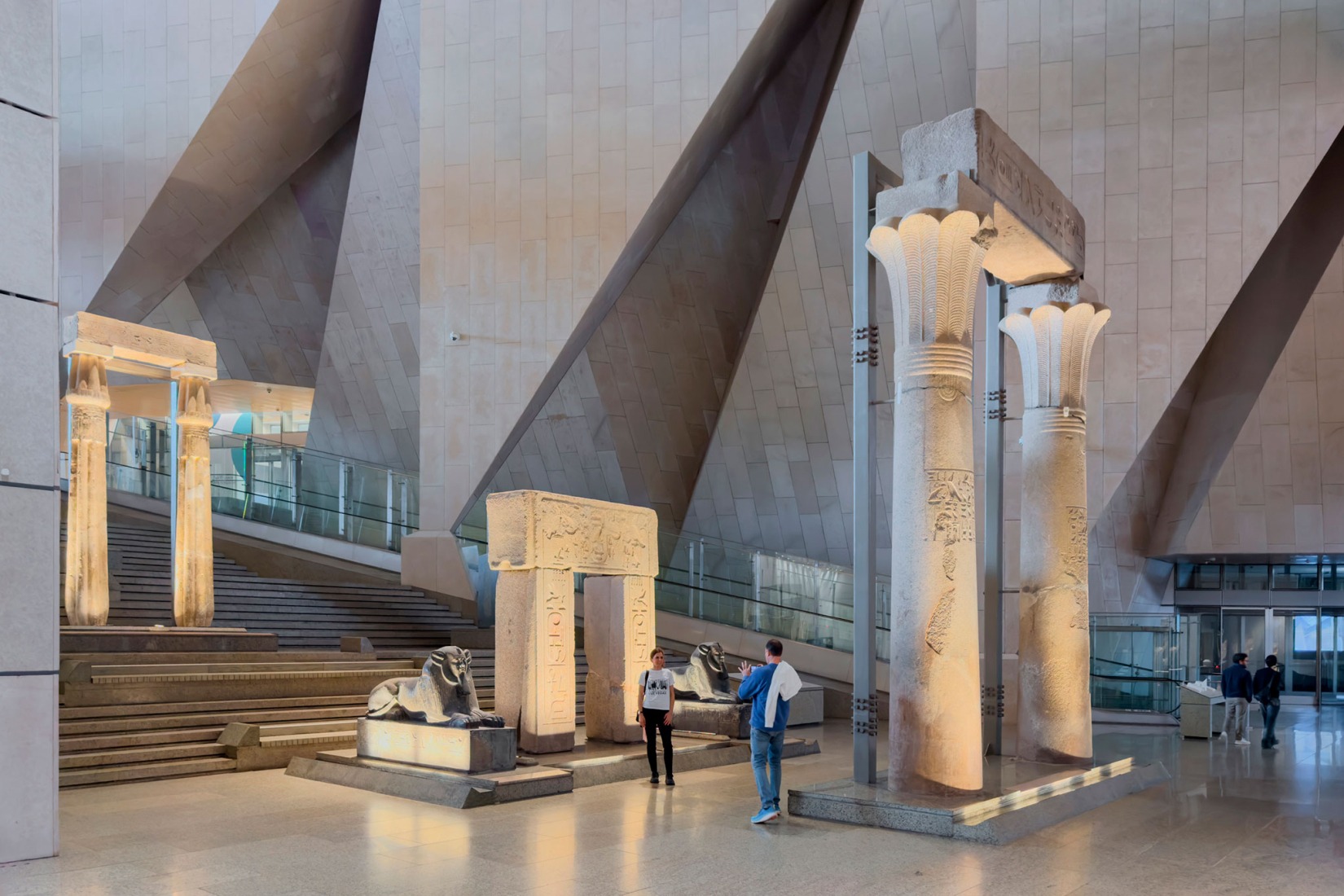 Gran Museo Egipcio por Heneghan Peng Architects. Fotografía por Iwan Baan.