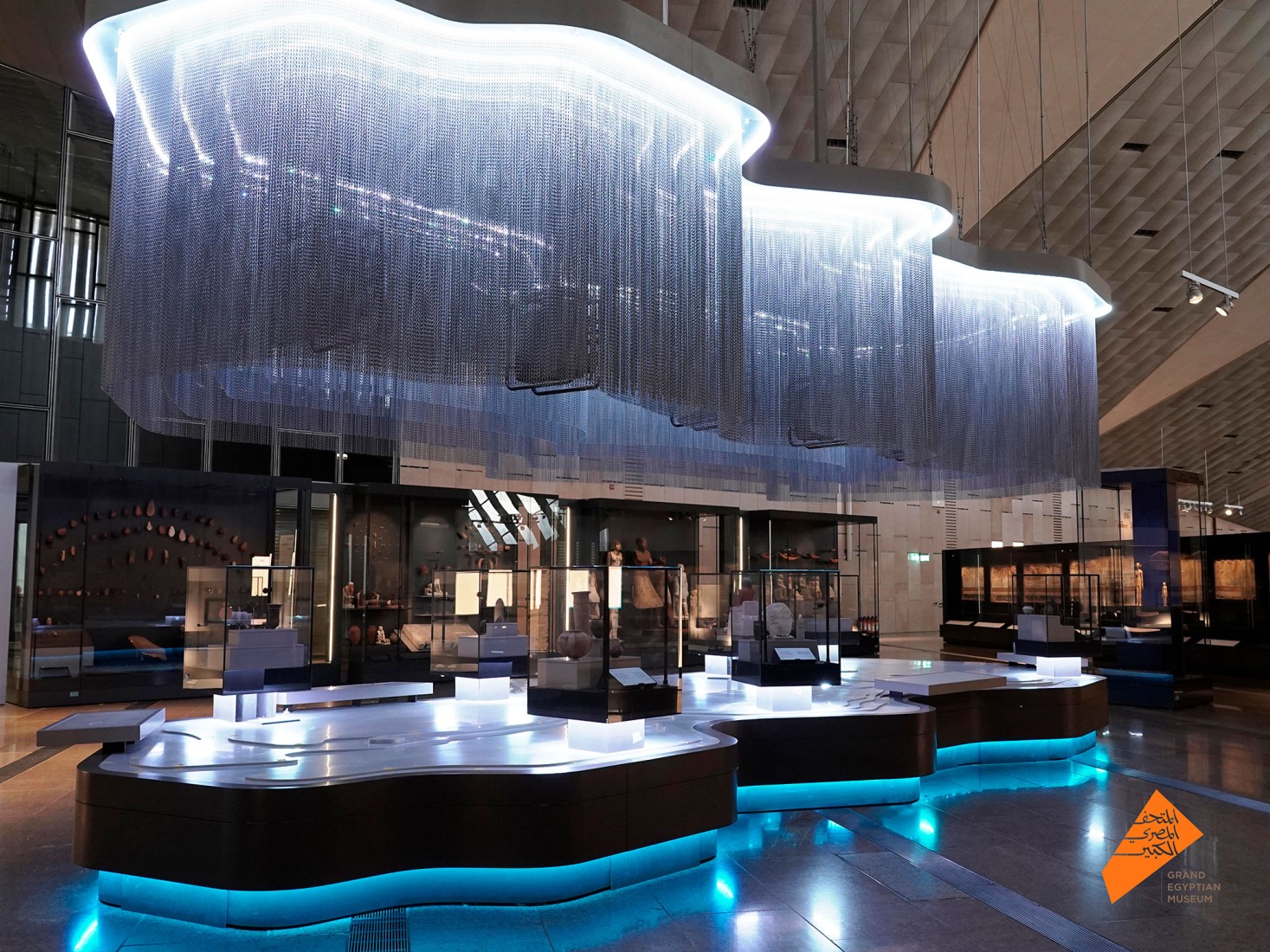 Gran Museo Egipcio por Heneghan Peng Architects. Fotografía por Georges & Samuel Mohsen – The GS Studio.