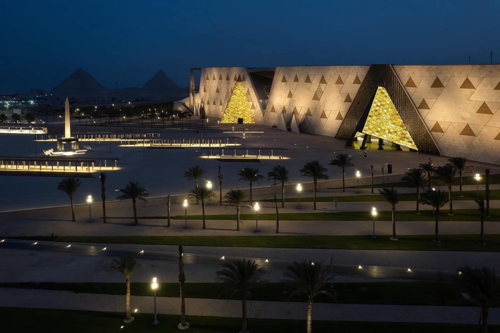Maqueta. Gran Museo Egipcio por Heneghan Peng Architects.