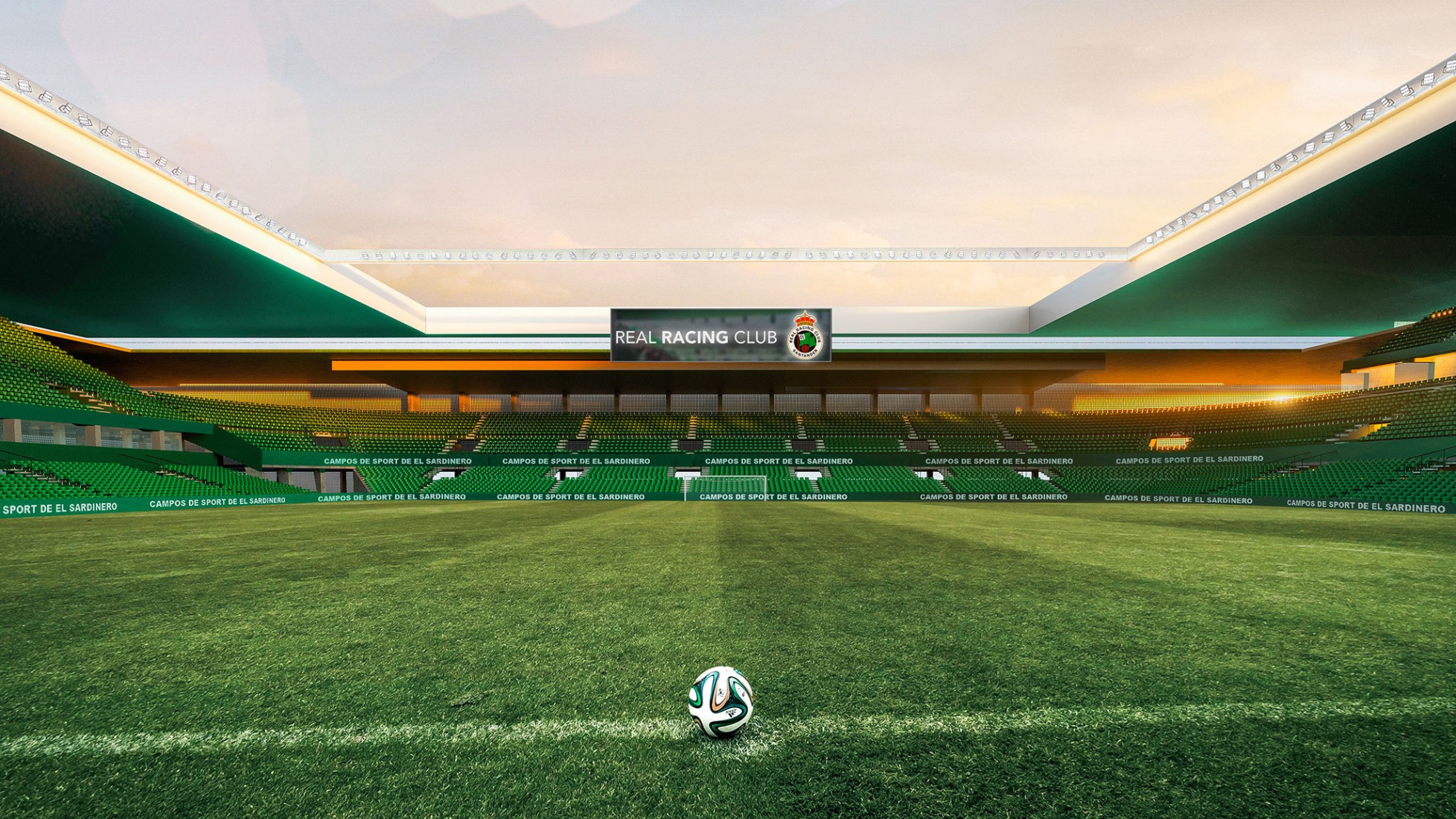 Nuevo Sardinero por IDOM. Visualización cortesía de IDOM.