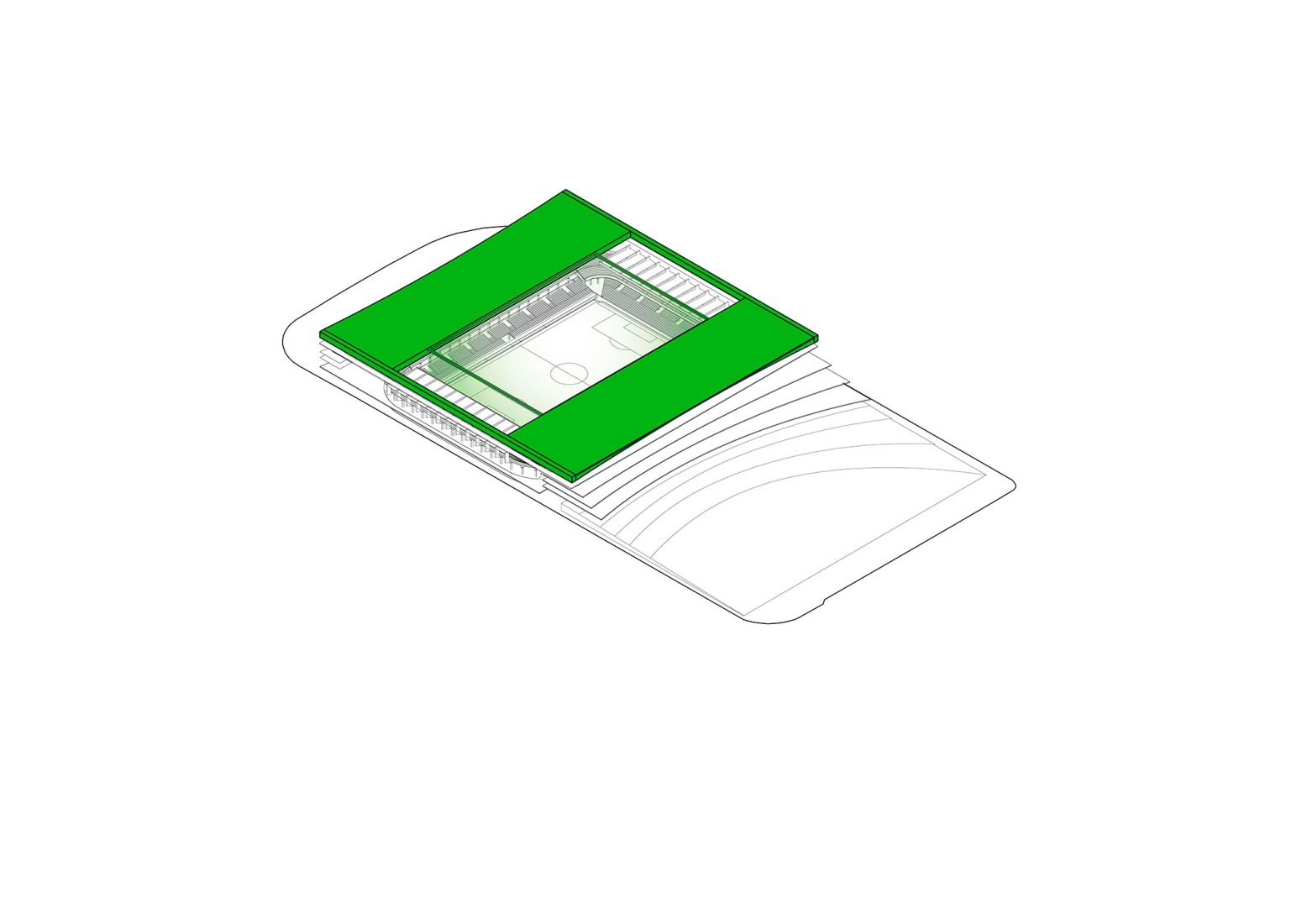 Diagrama. Nuevo Sardinero por IDOM.