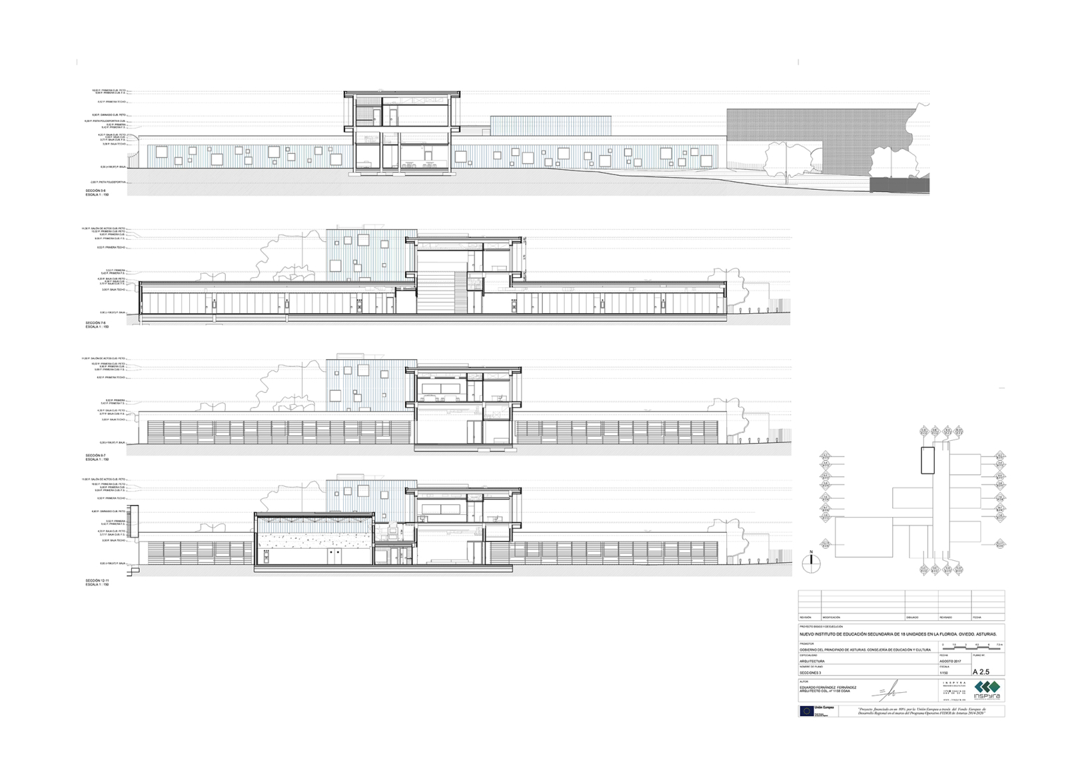 Sections. La Florida Secondary Education Institute by INSPYRA.