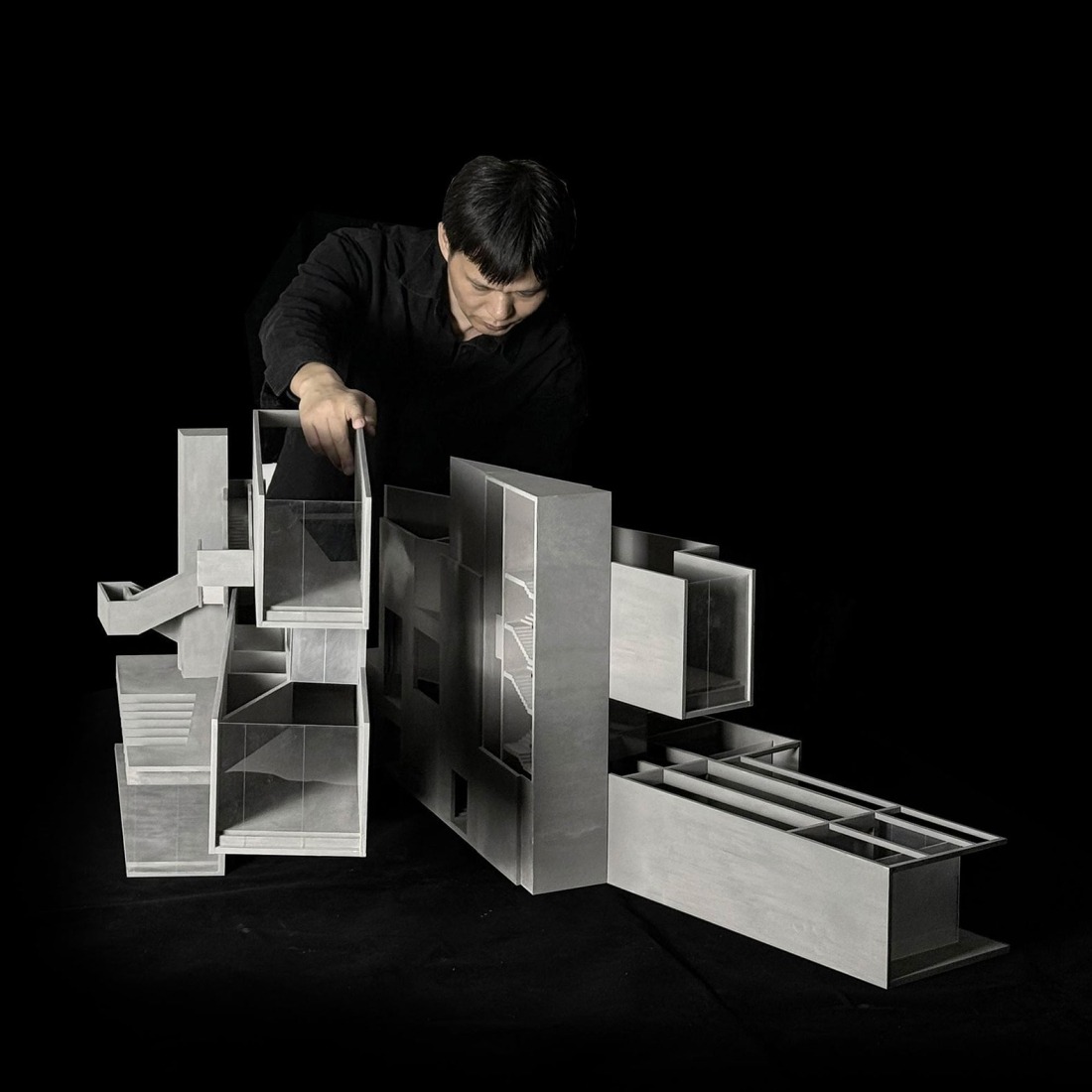 Maqueta. Museo del Humedal de Yunlu en Shunde por Studio Link-Arc. 