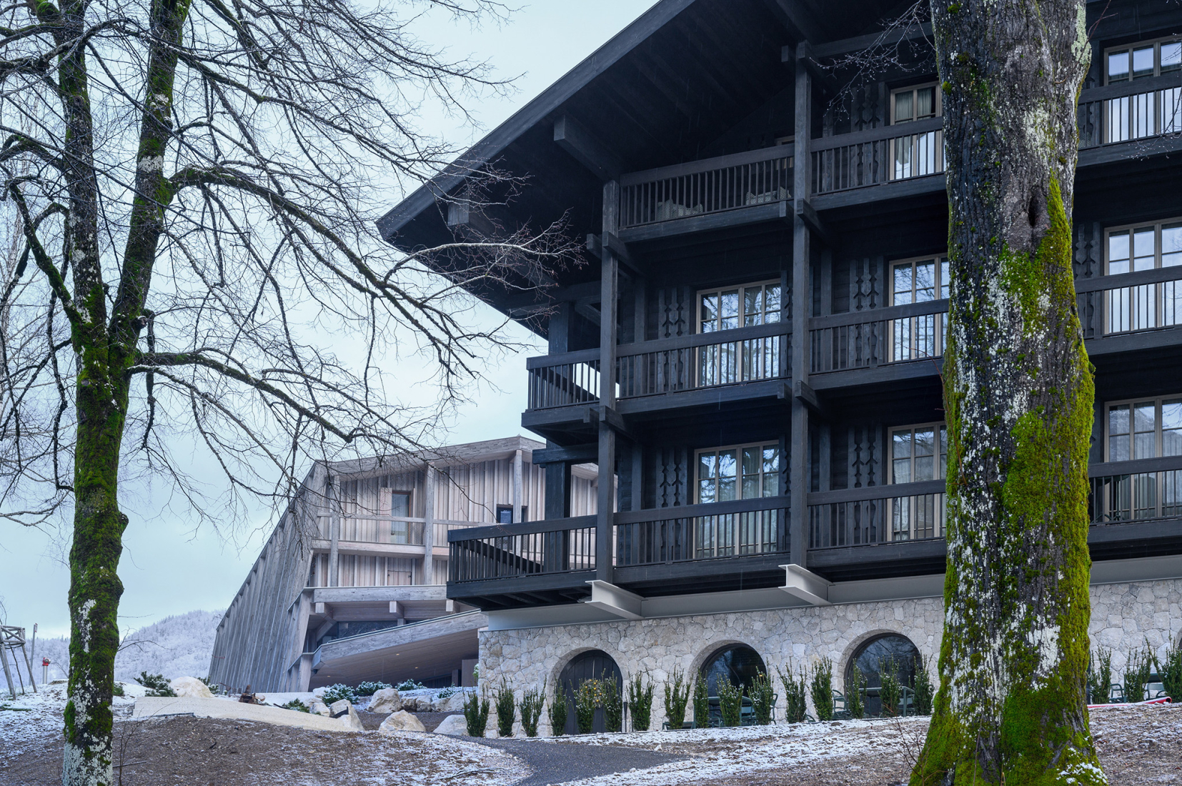 Vila Muhr by OFIS arhitekti. Photograph by Miran Kambič.