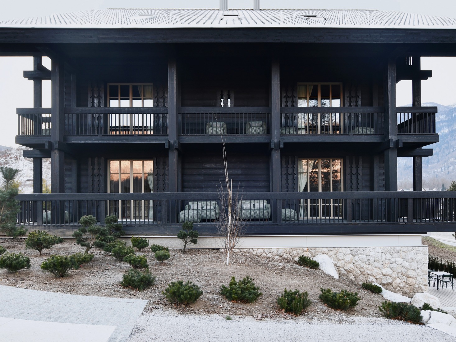 Vila Muhr by OFIS arhitekti. Photograph by Janez Martinčič.