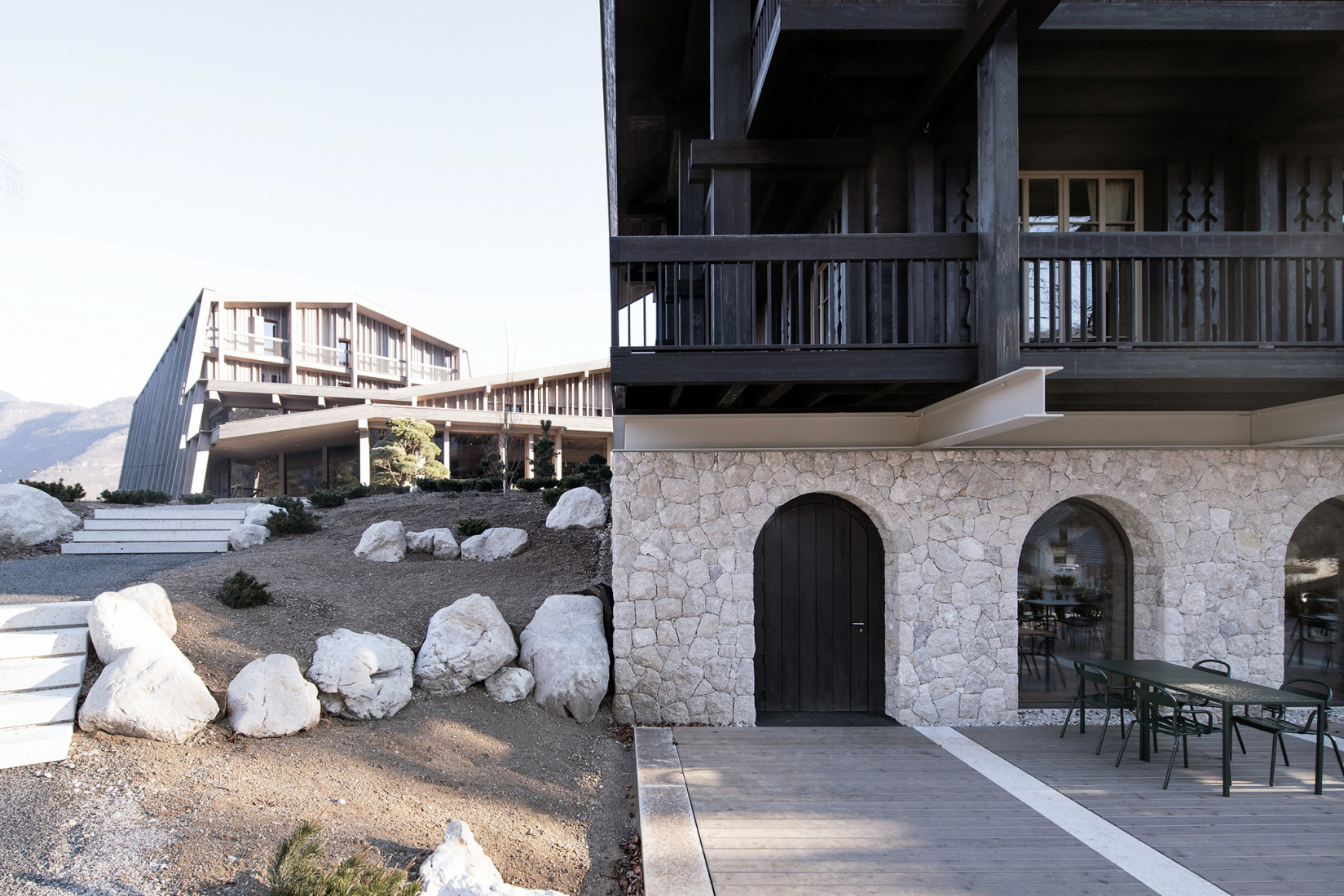 Vila Muhr by OFIS arhitekti. Photograph by Janez Martinčič.