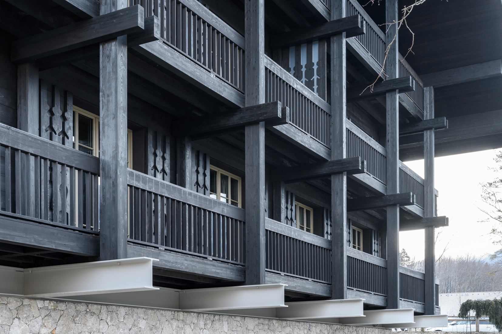 Vila Muhr by OFIS arhitekti. Photograph by Miran Kambič.