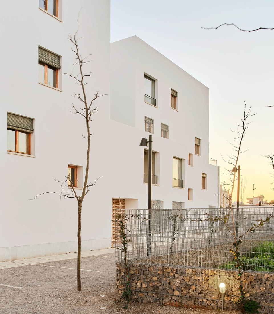 Social Housing in Ibiza by Peris+Toral Arquitectes. Photograph by Jose Hevia.