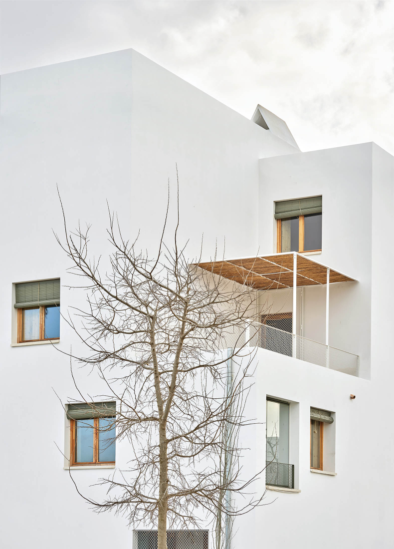 Social Housing in Ibiza by Peris+Toral Arquitectes. Photograph by Jose Hevia.