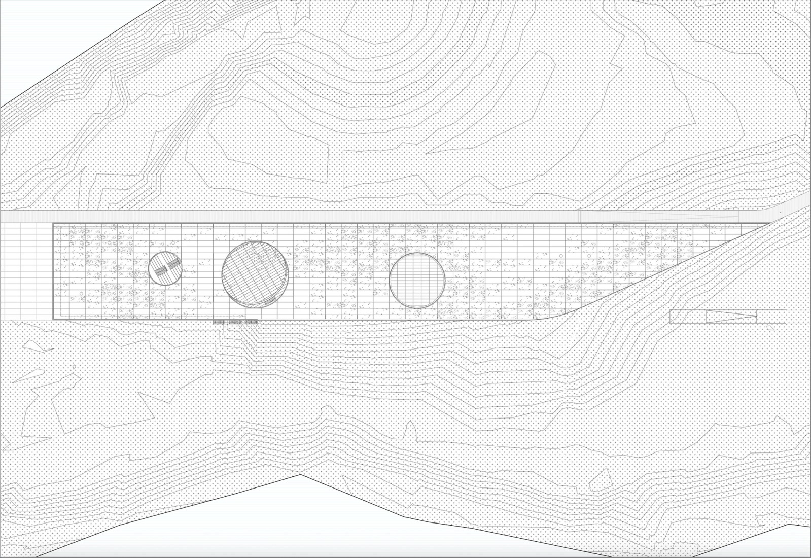 Planta de cubierta. «Science Island» por SMAR Architecture Studio. 