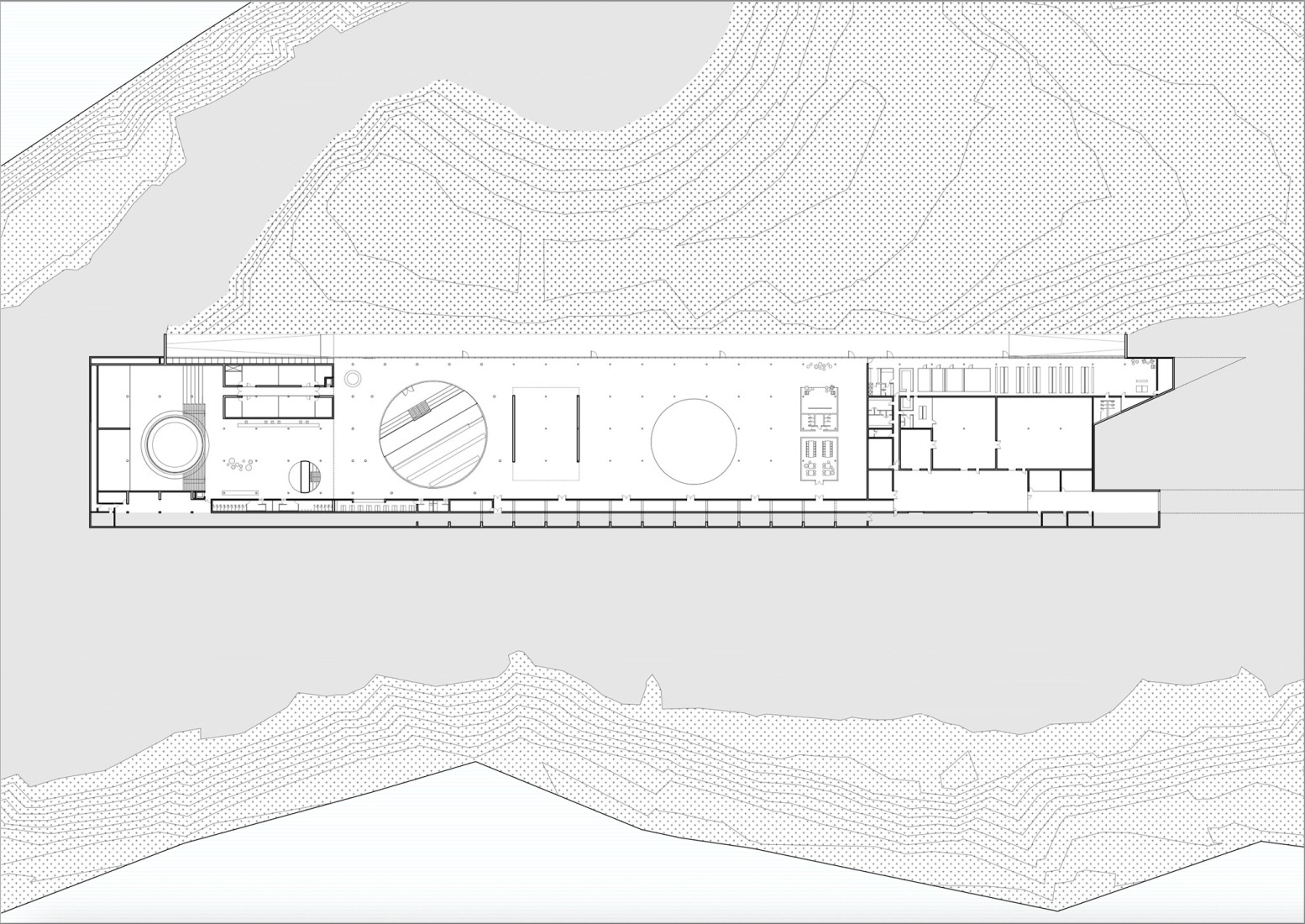 Plano de planta baja. «Science Island» por SMAR Architecture Studio. 