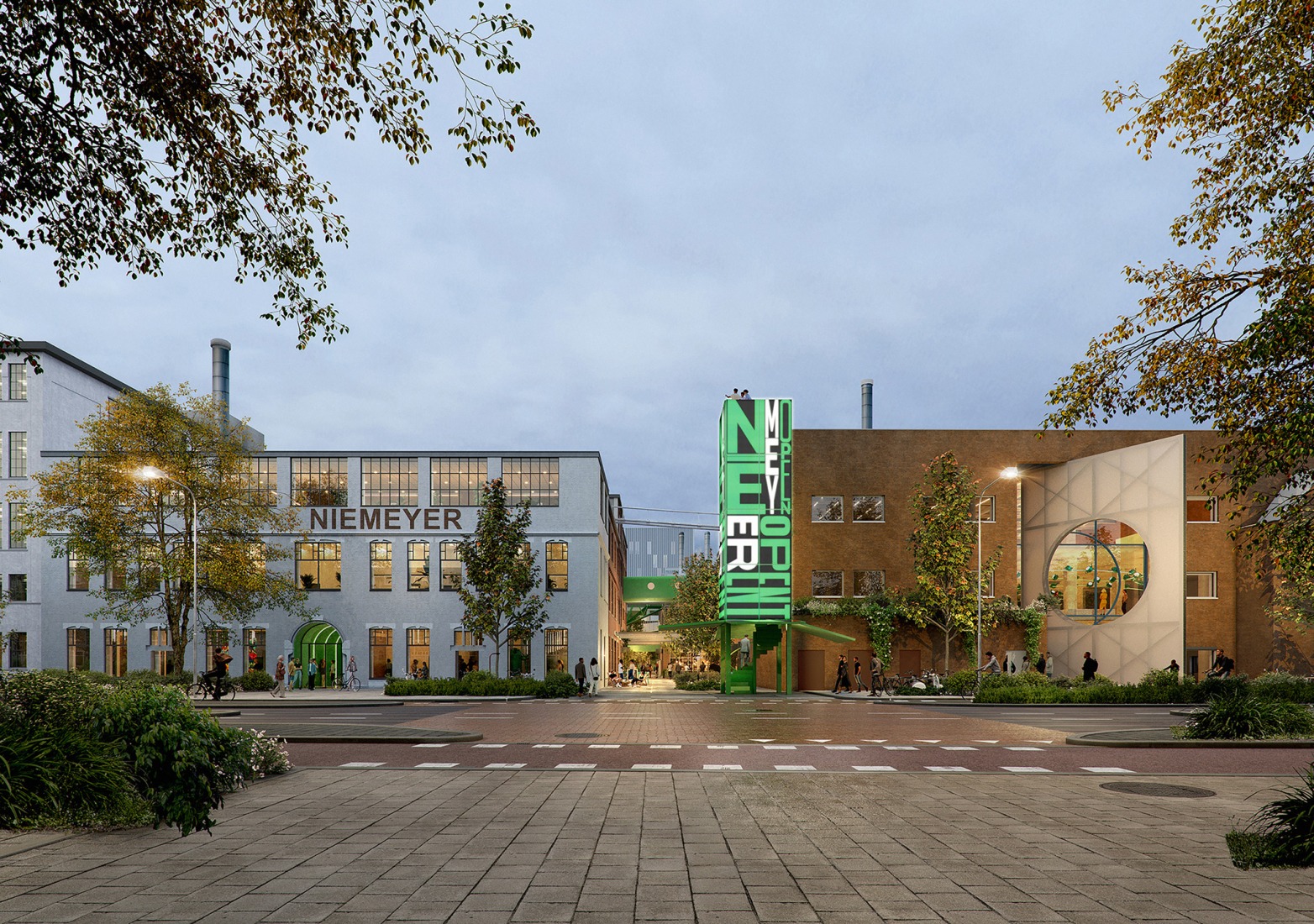 «Niemeyer» por Studioninedots. Visualización by Absent Matter.