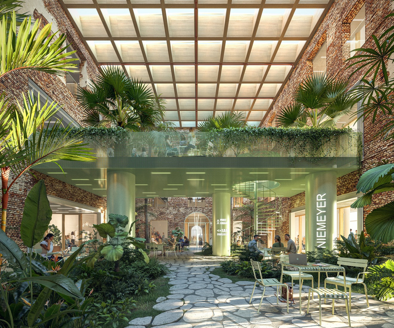 «Niemeyer» por Studioninedots. Visualización by SURREND3R.