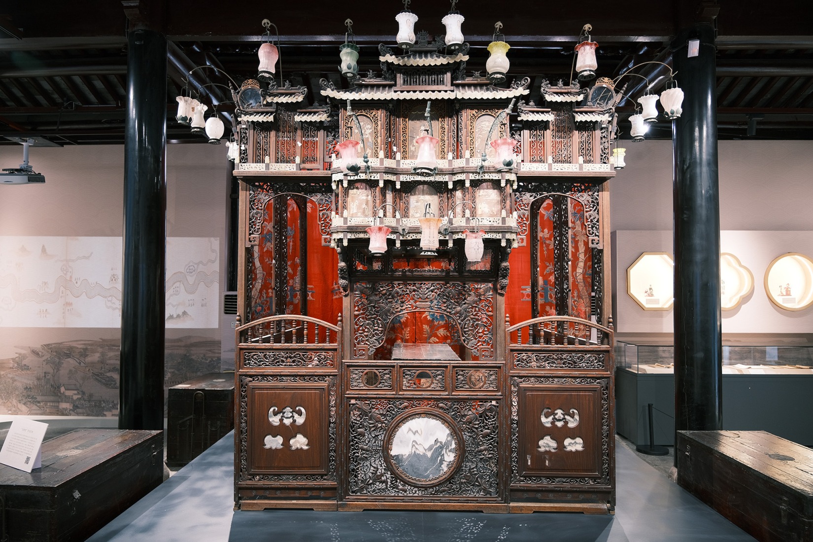 Existing Tangmingdan exhibit. Baihua Bookstore by Tsing-Tien Making.