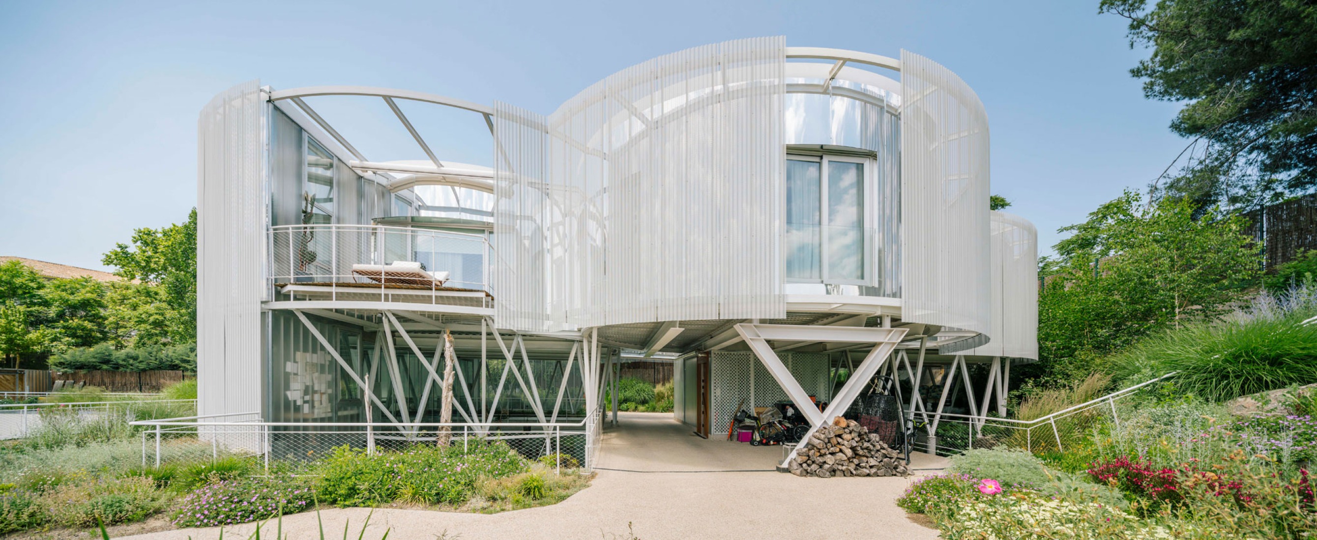 Casa Tobogán por Z4Z4. Fotografia cortesía de Imagen Subliminal (Miguel de Guzmán y Rocío Romero).
