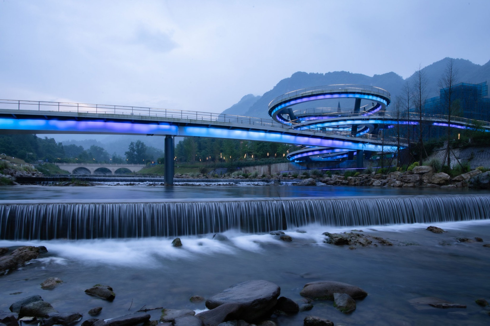 Puente «Clave de Sol» por ZZHK Architects. Fotografía por Arch-Exist.