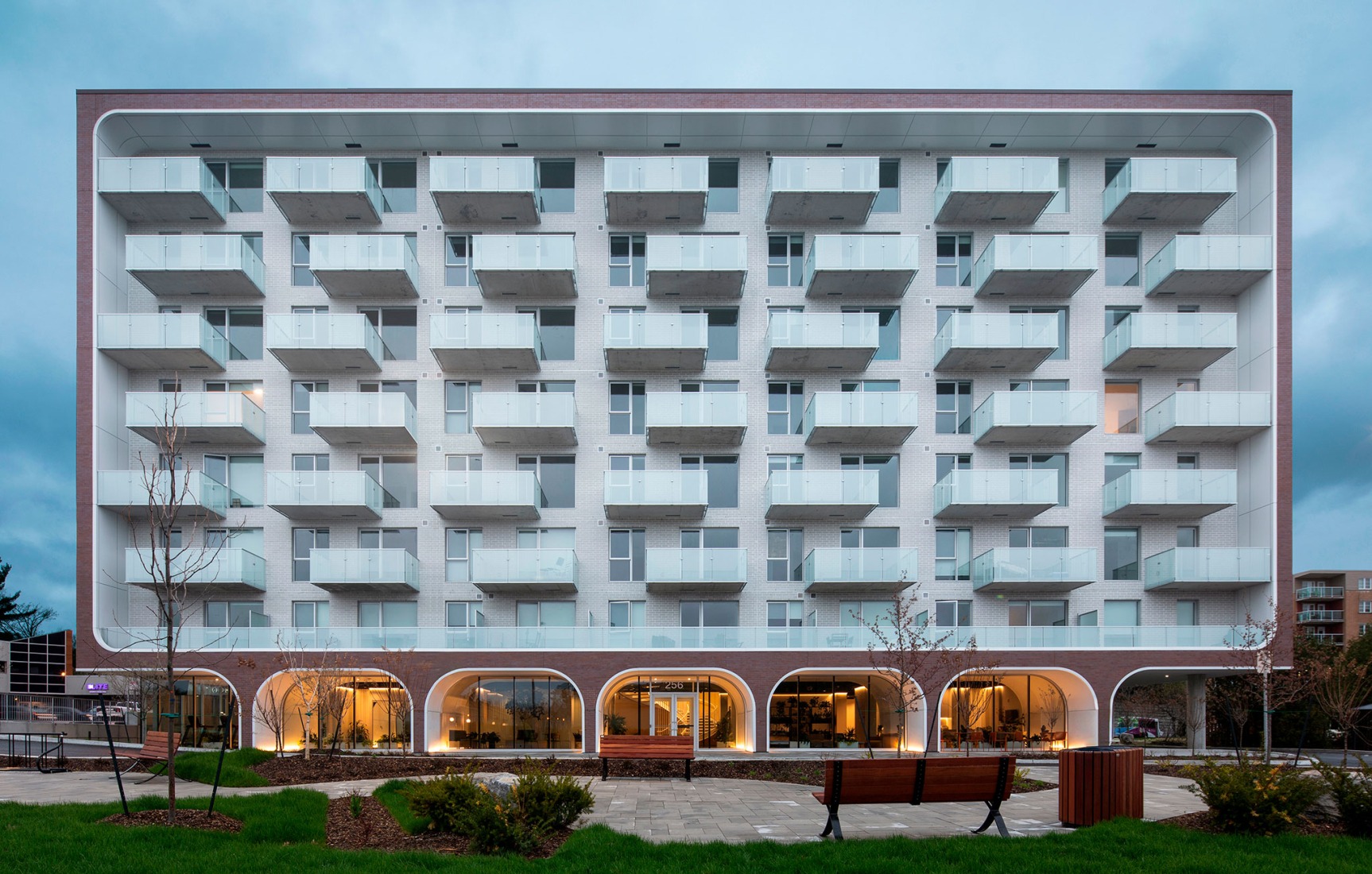 Mellem Les Trembles by ACDF architecture. Photograph by Adrien Williams.