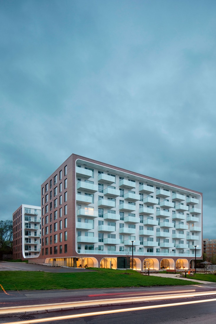 Mellem Les Trembles by ACDF architecture. Photograph by Adrien Williams.